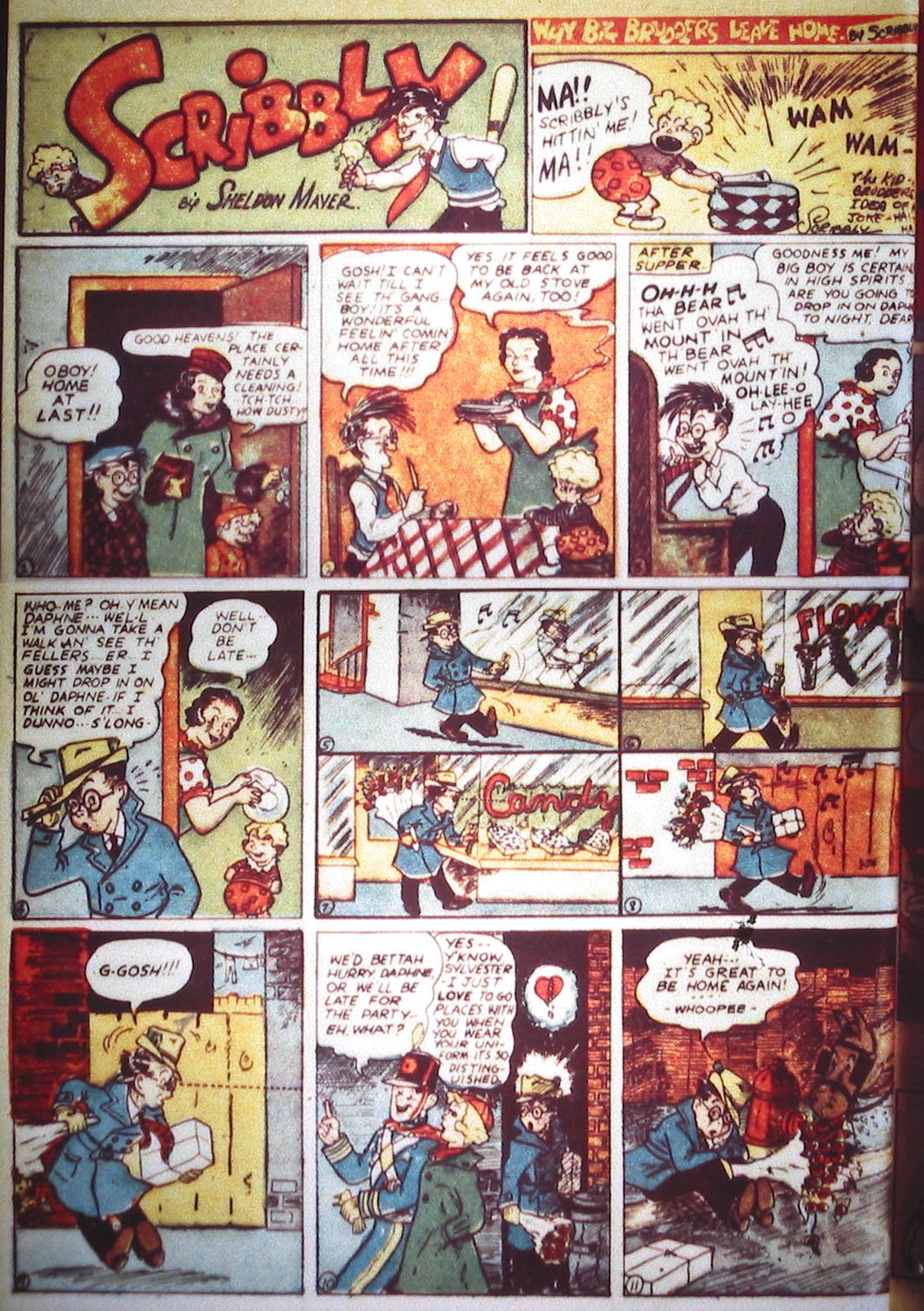 Read online Comic Cavalcade comic -  Issue #1 - 79