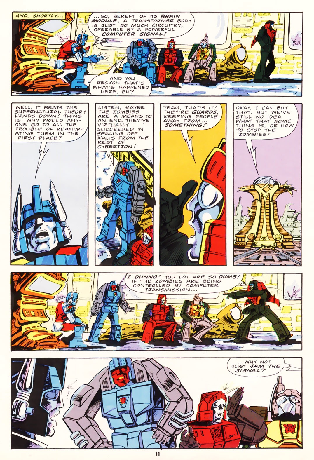 Read online The Transformers (UK) comic -  Issue #165 - 10
