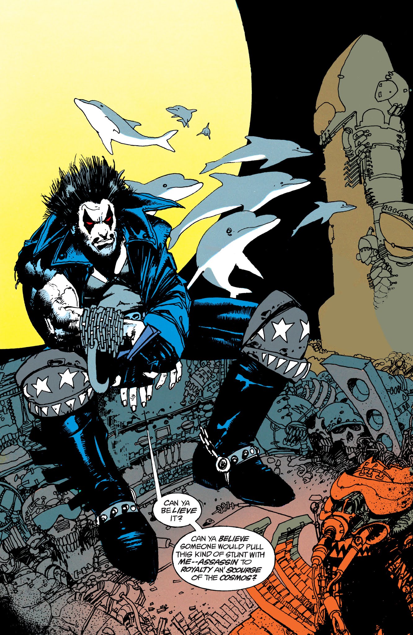 Read online Lobo by Keith Giffen & Alan Grant comic -  Issue # TPB 1 (Part 1) - 7