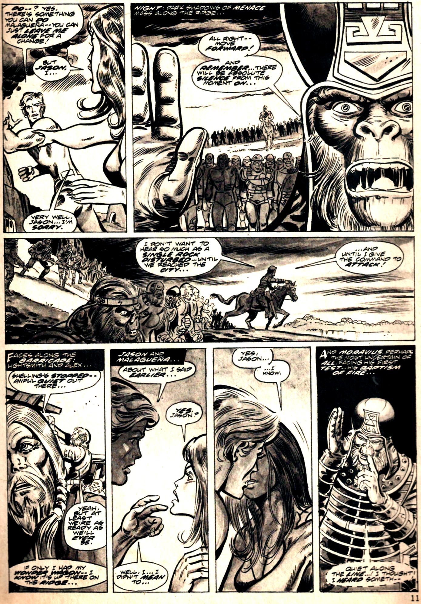 Read online Planet of the Apes comic -  Issue #28 - 11