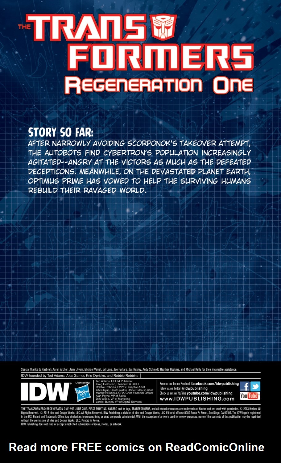 Read online The Transformers: Regeneration One comic -  Issue #92 - 3