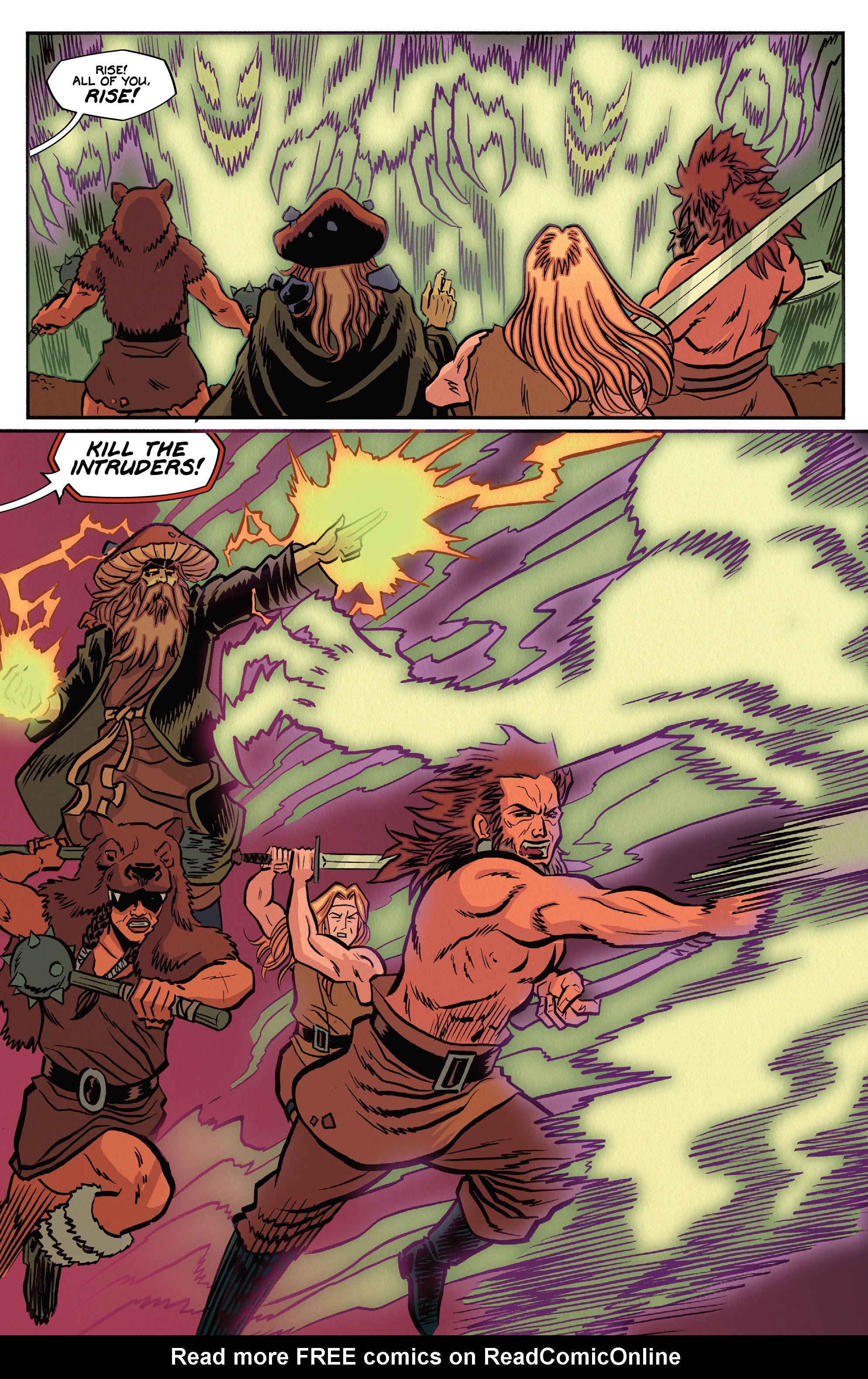 Read online Barbaric: The Harvest Blades comic -  Issue # Full - 6