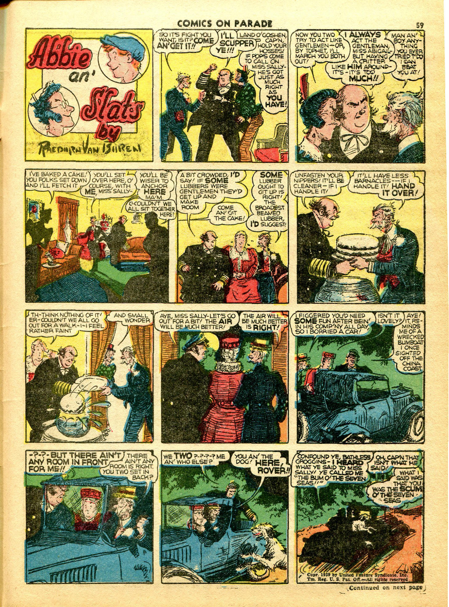 Read online Comics on Parade comic -  Issue #15 - 61