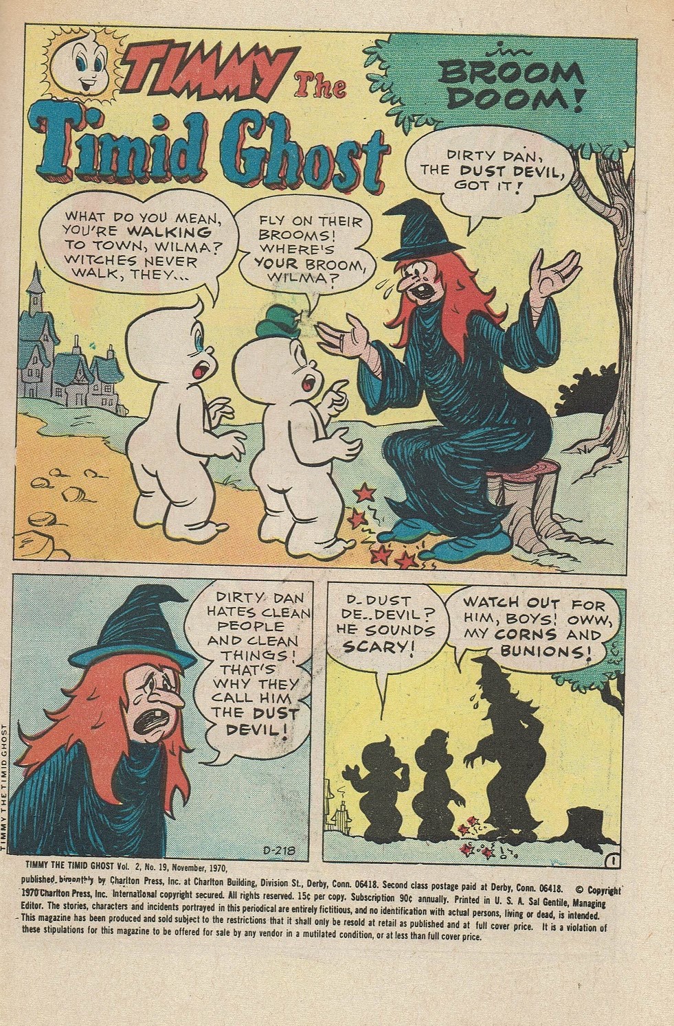 Read online Timmy the Timid Ghost comic -  Issue #19 - 3