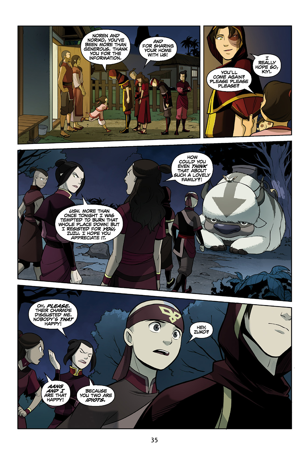 Read online Nickelodeon Avatar: The Last Airbender - The Search comic -  Issue # Part 2 - 36