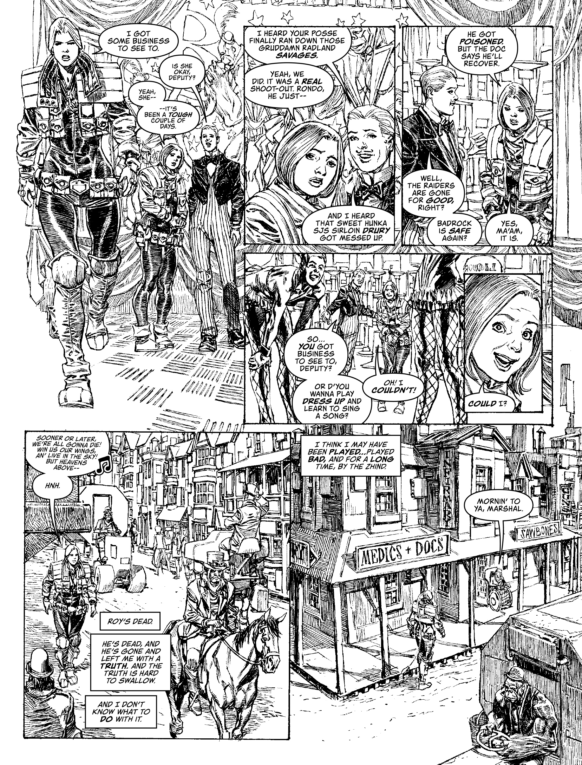Read online Judge Dredd Megazine (Vol. 5) comic -  Issue #421 - 54
