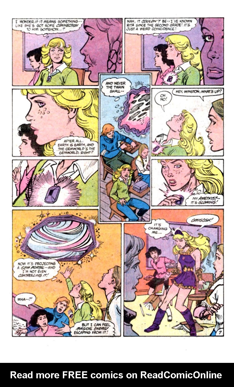 Read online Amethyst, Princess of Gemworld comic -  Issue #5 - 8
