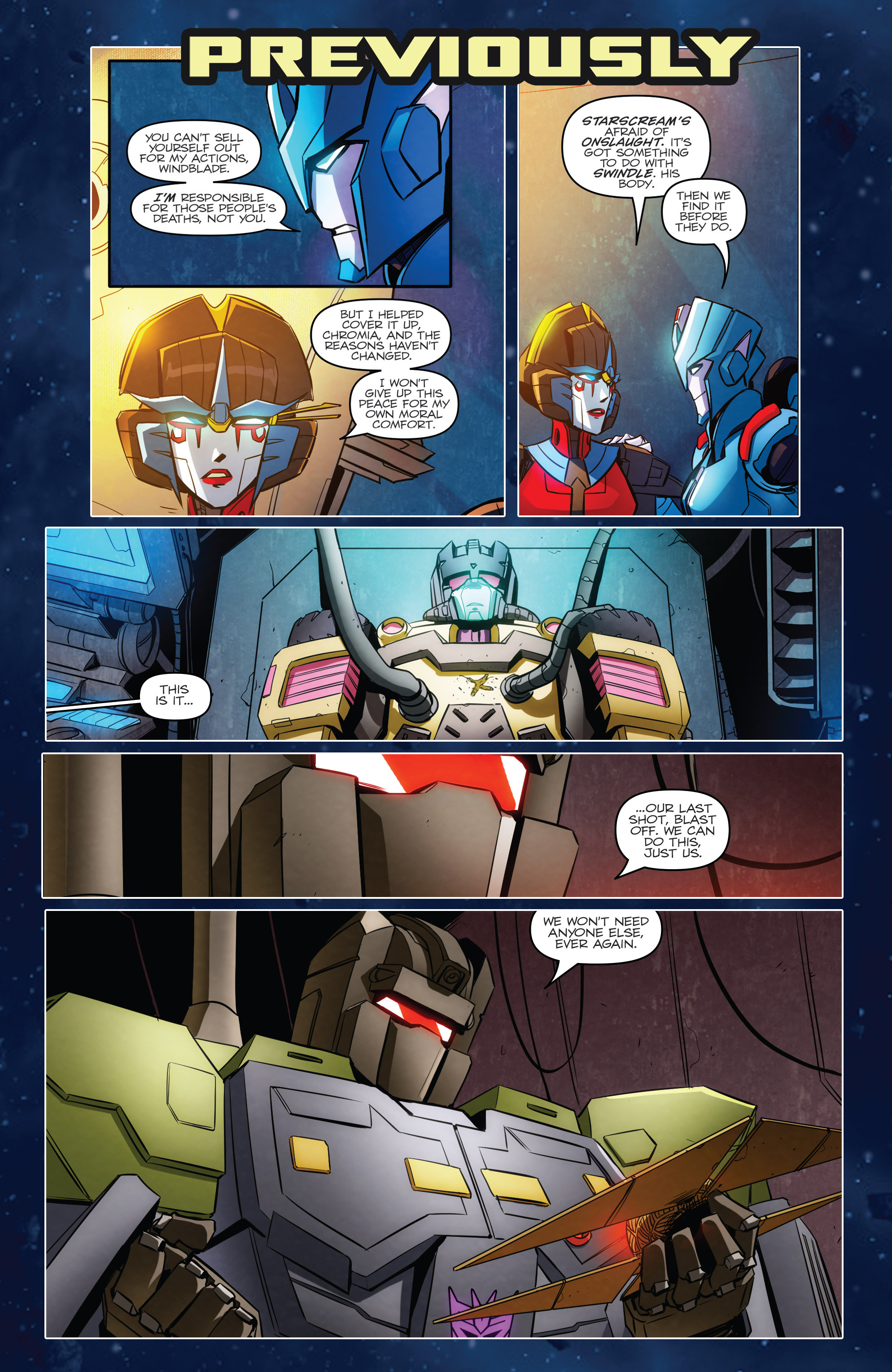 Read online Transformers: Till All Are One comic -  Issue #4 - 3