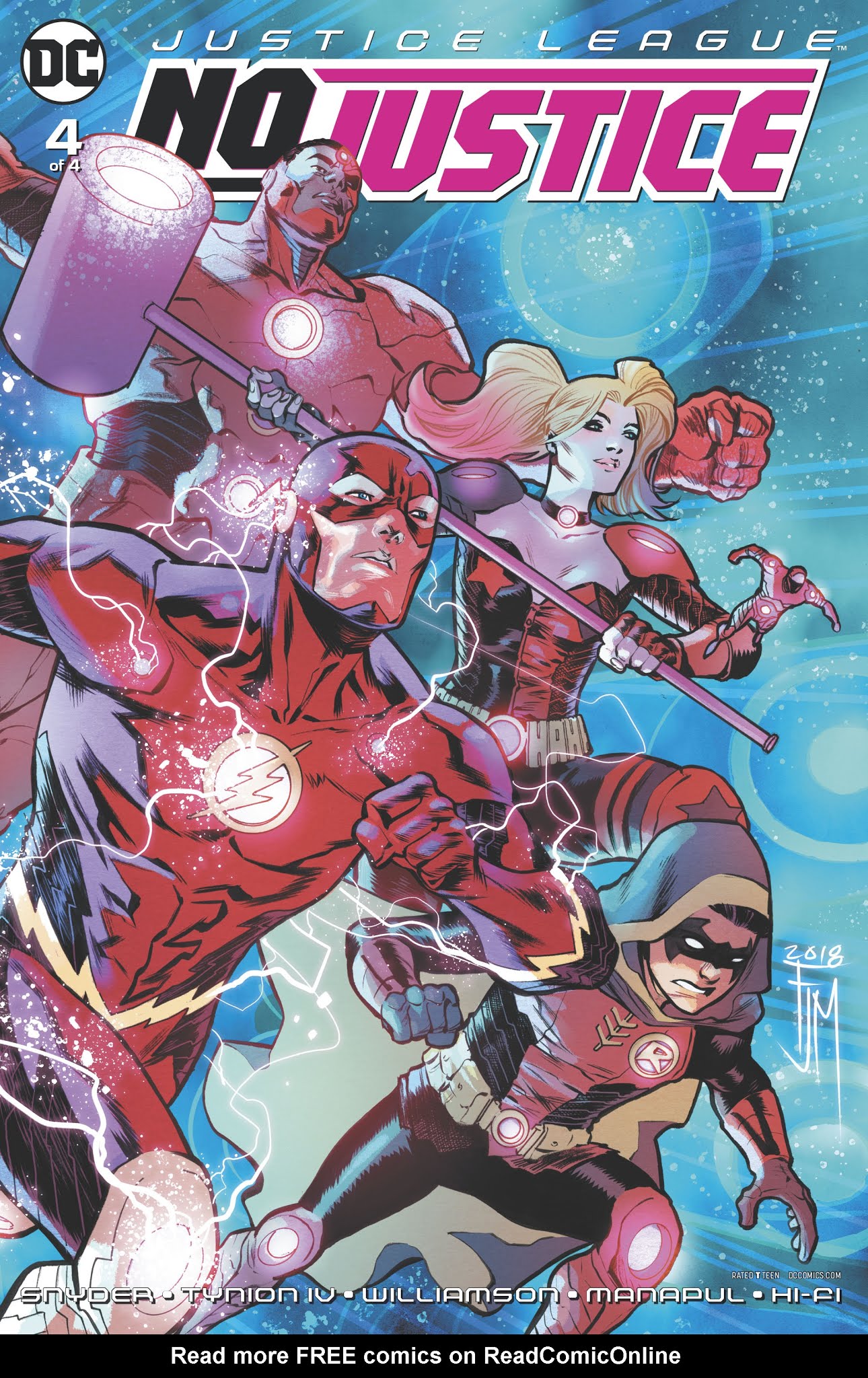 Read online Justice League: No Justice comic -  Issue #4 - 1