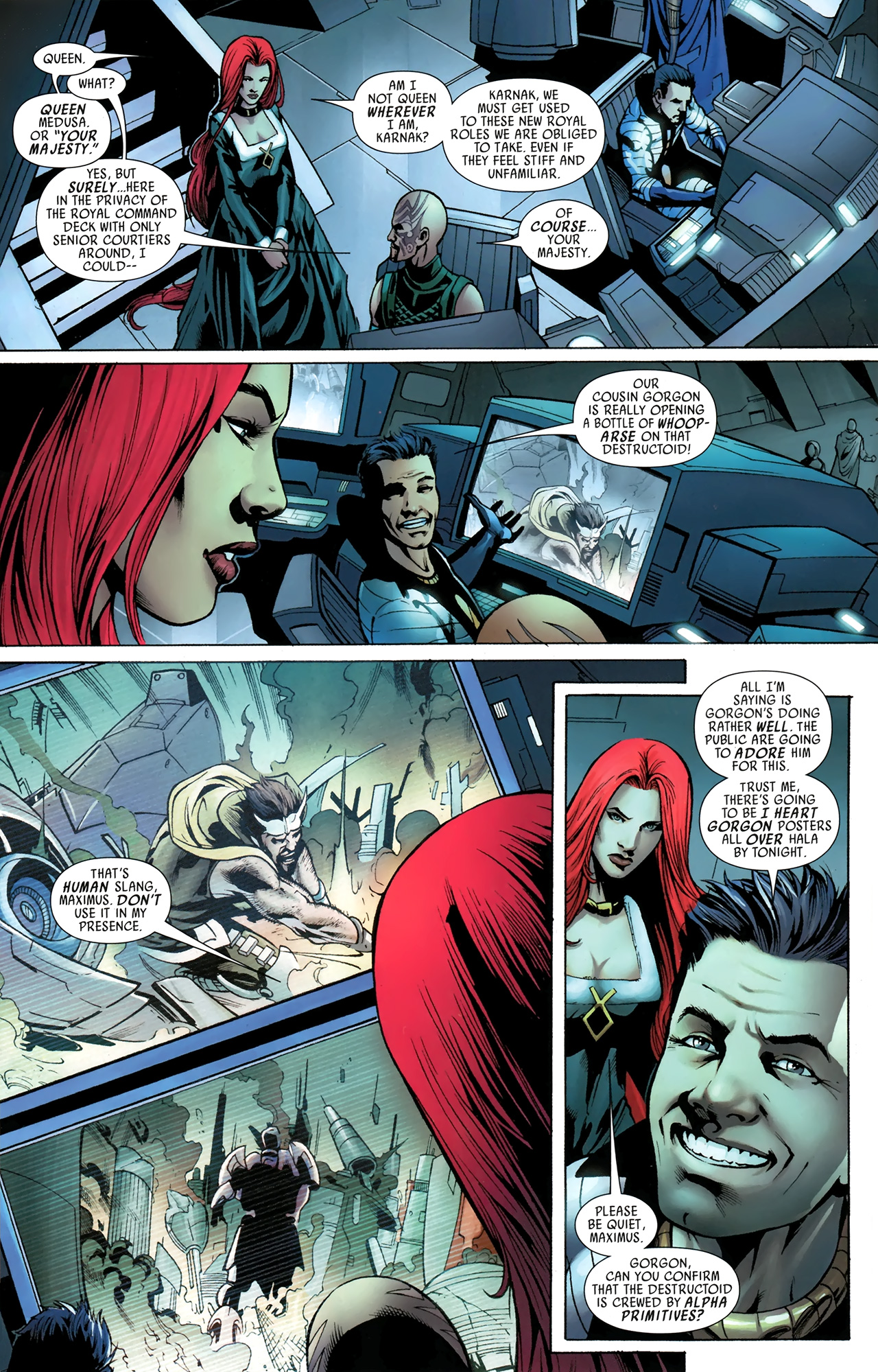 Read online Realm of Kings: Inhumans comic -  Issue #3 - 5
