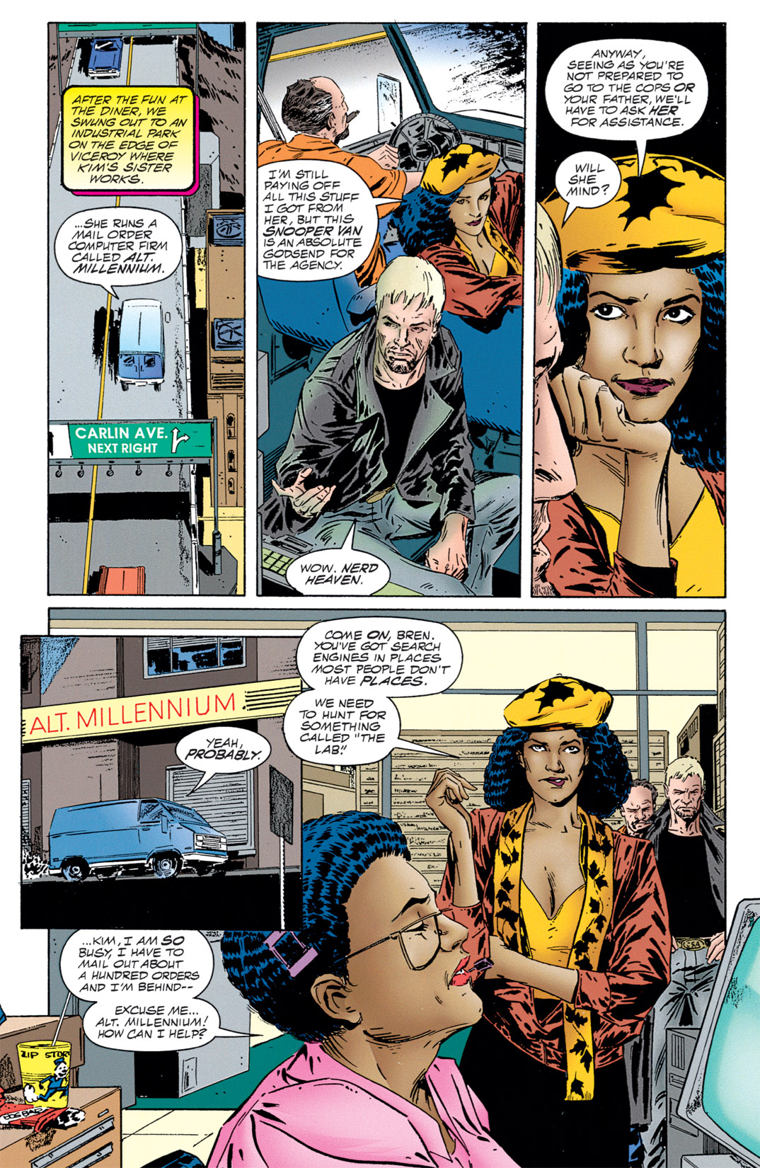Read online Resurrection Man (1997) comic -  Issue #9 - 16