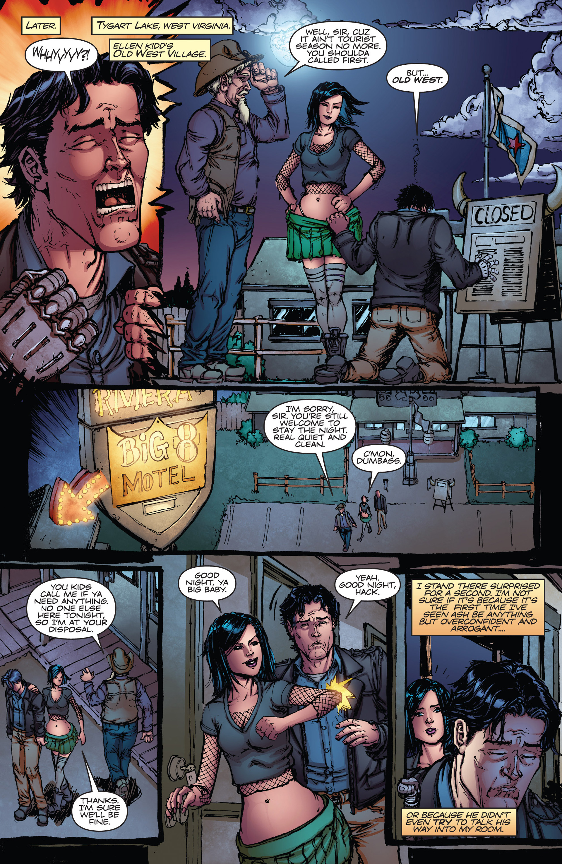 Read online Army of Darkness vs. Hack/Slash comic -  Issue #3 - 11