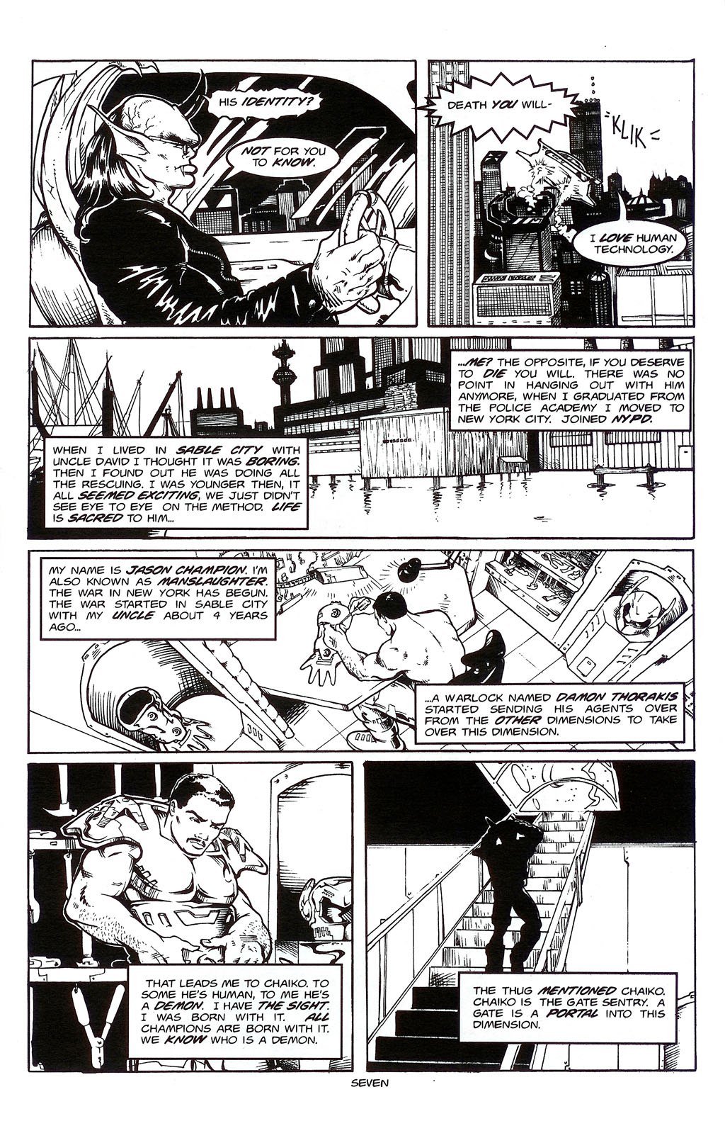 Read online Manslaughter comic -  Issue # Full - 9