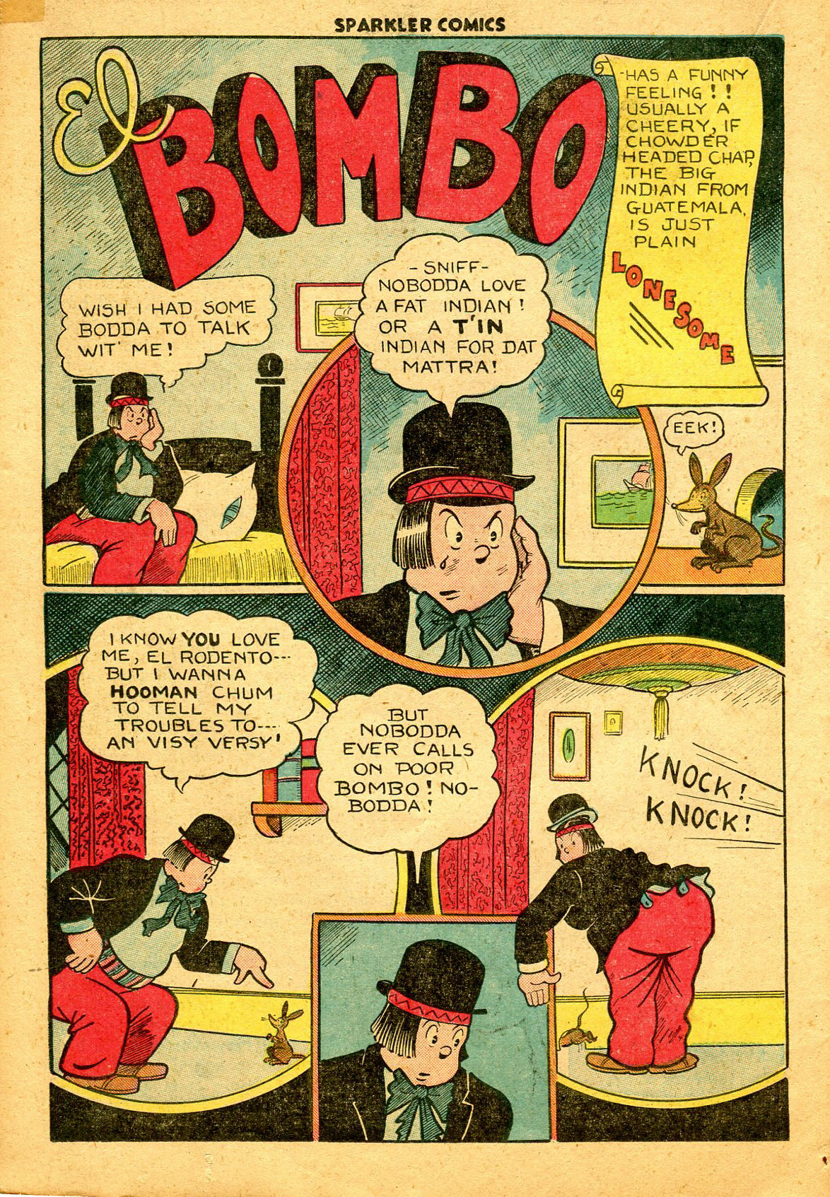 Read online Sparkler Comics comic -  Issue #32 - 36