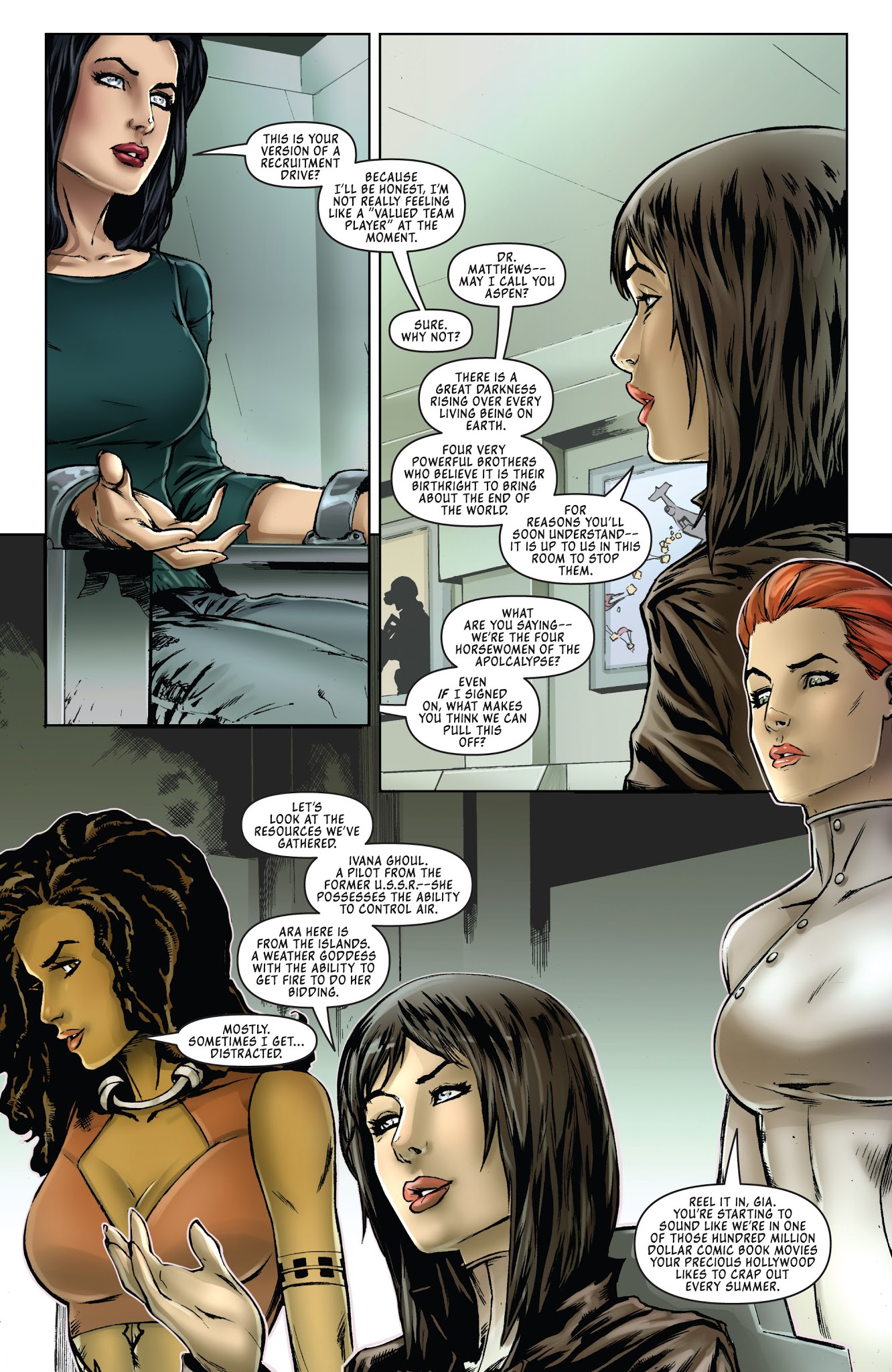 Read online The Four Points comic -  Issue #2 - 9