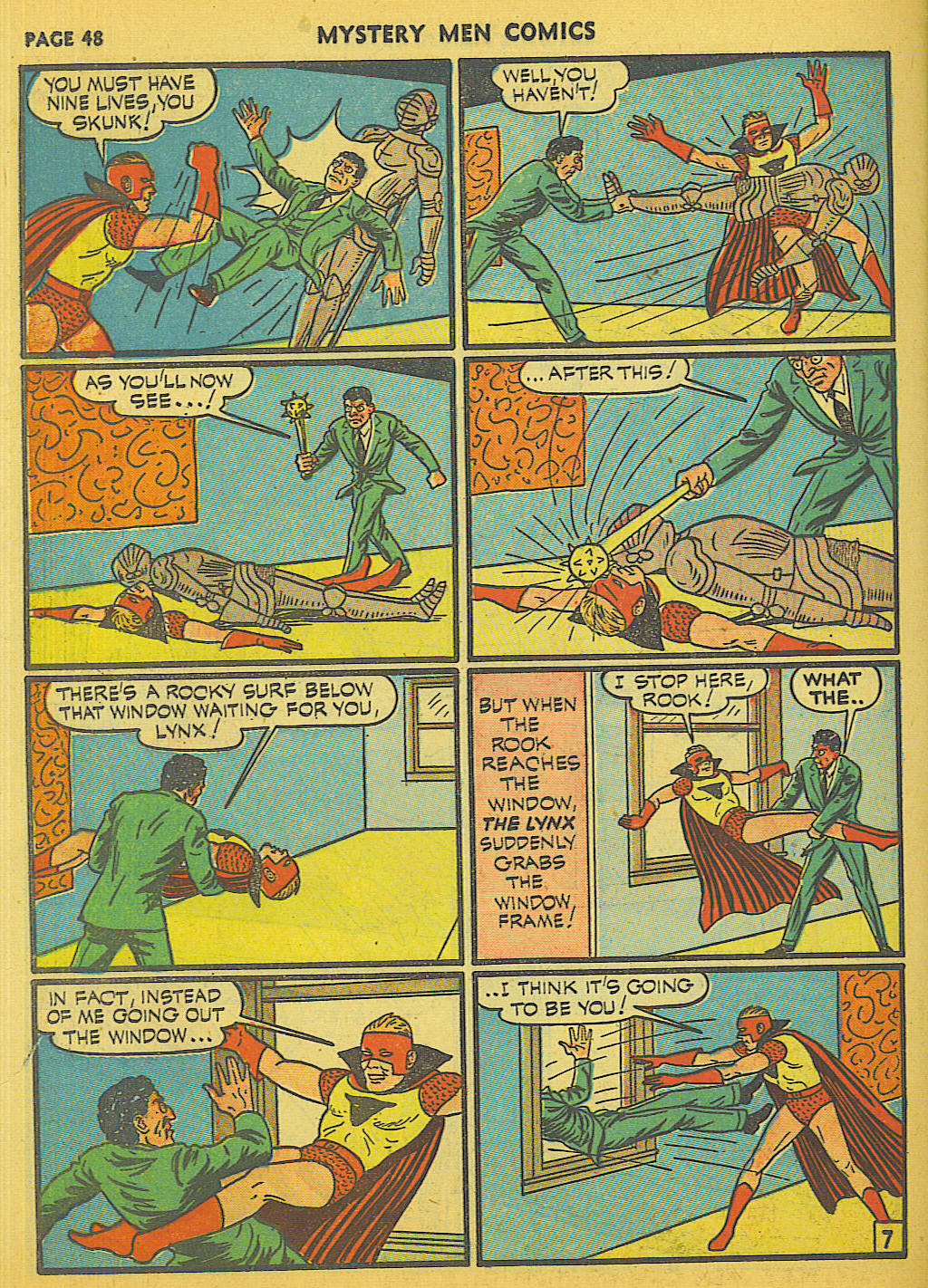 Read online Mystery Men Comics comic -  Issue #23 - 49