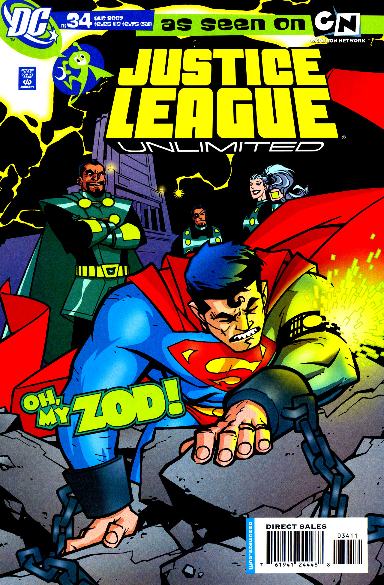 Read online Justice League Unlimited comic -  Issue #34 - 1