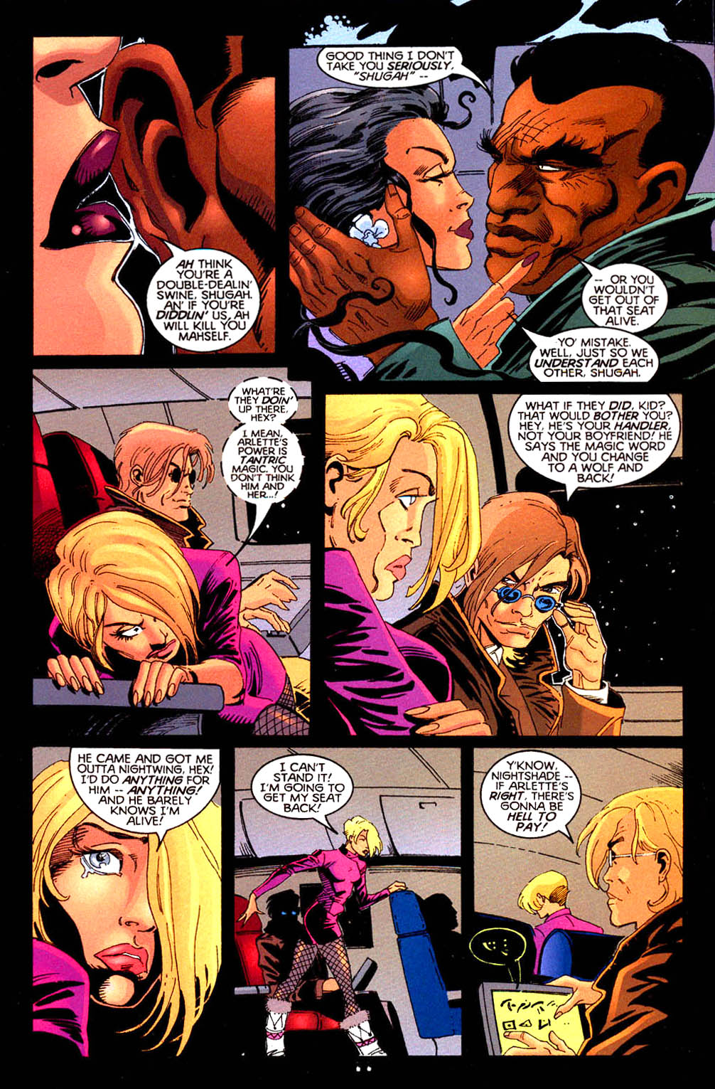 Read online Tangent Comics/ Nightwing: Night Force comic -  Issue # Full - 12