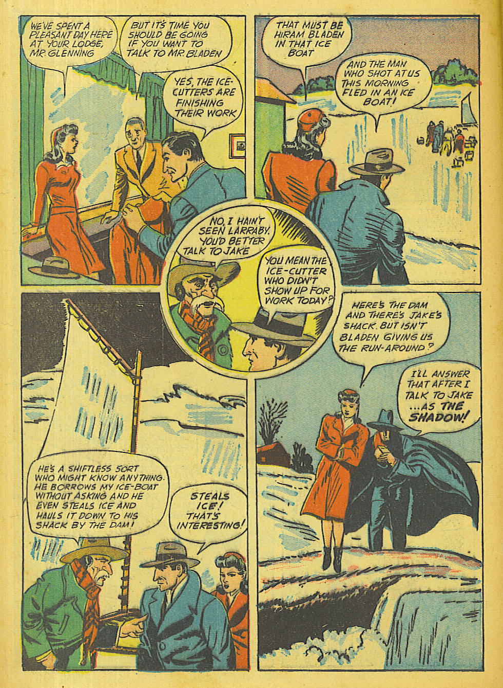Read online Shadow Comics comic -  Issue #36 - 22