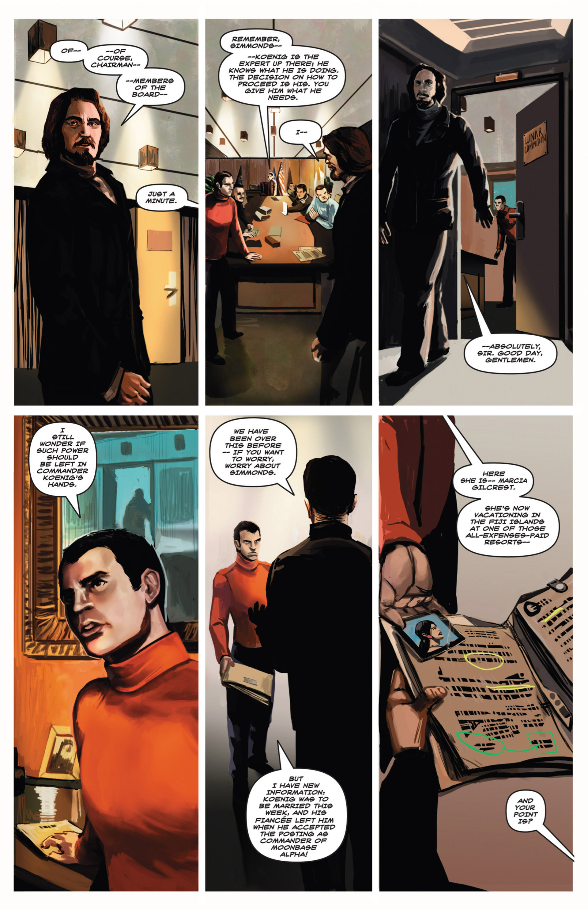 Read online Space: 1999: Aftershock comic -  Issue #1 - 16