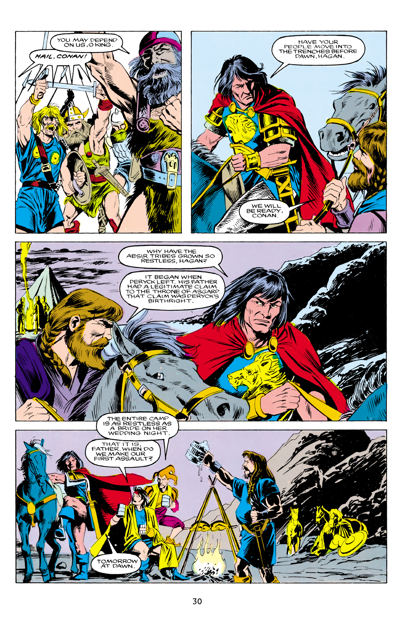 Read online The Chronicles of King Conan comic -  Issue # TPB 8 (Part 1) - 30