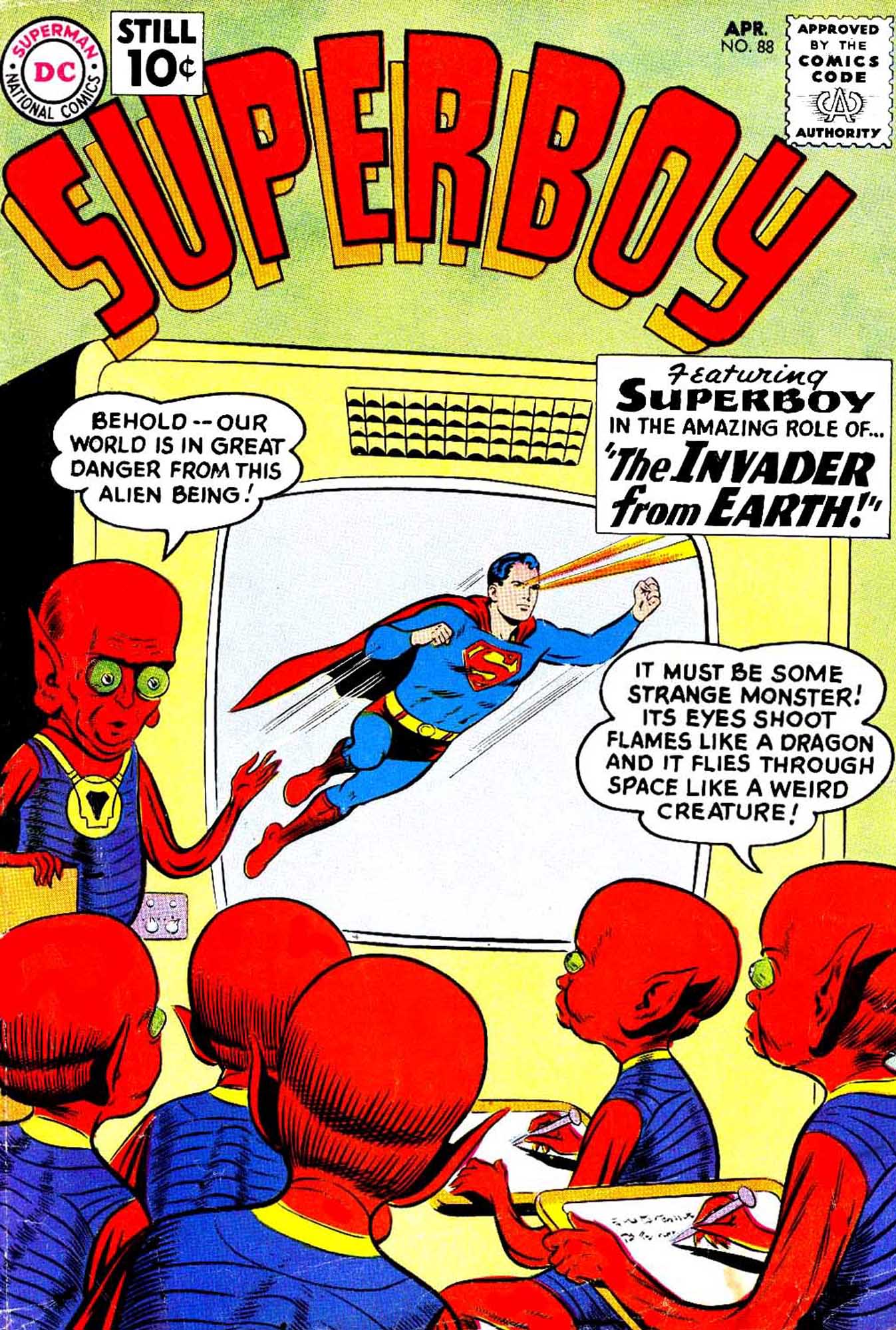 Read online Superboy (1949) comic -  Issue #88 - 1