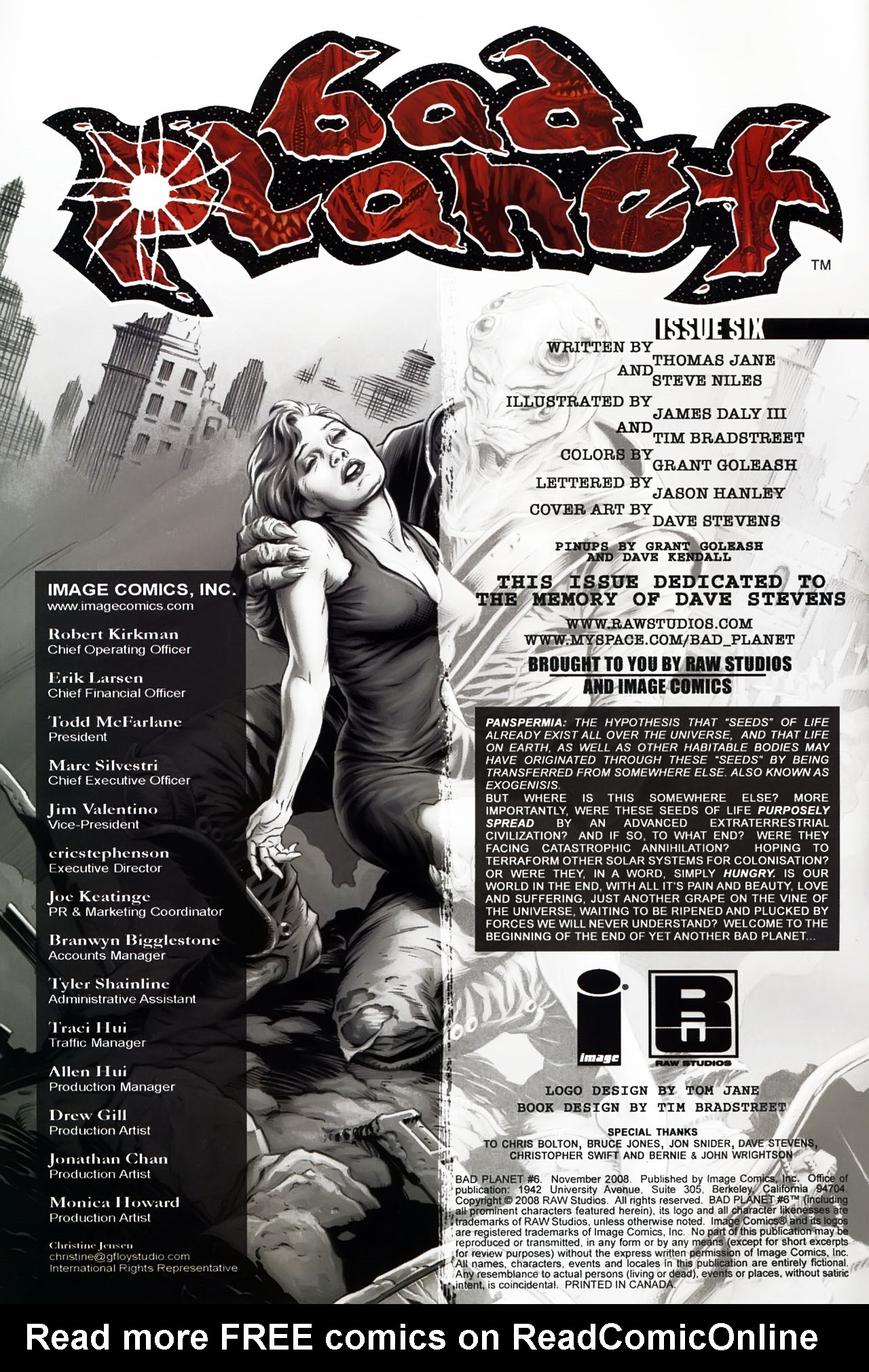 Read online Bad Planet comic -  Issue #6 - 2
