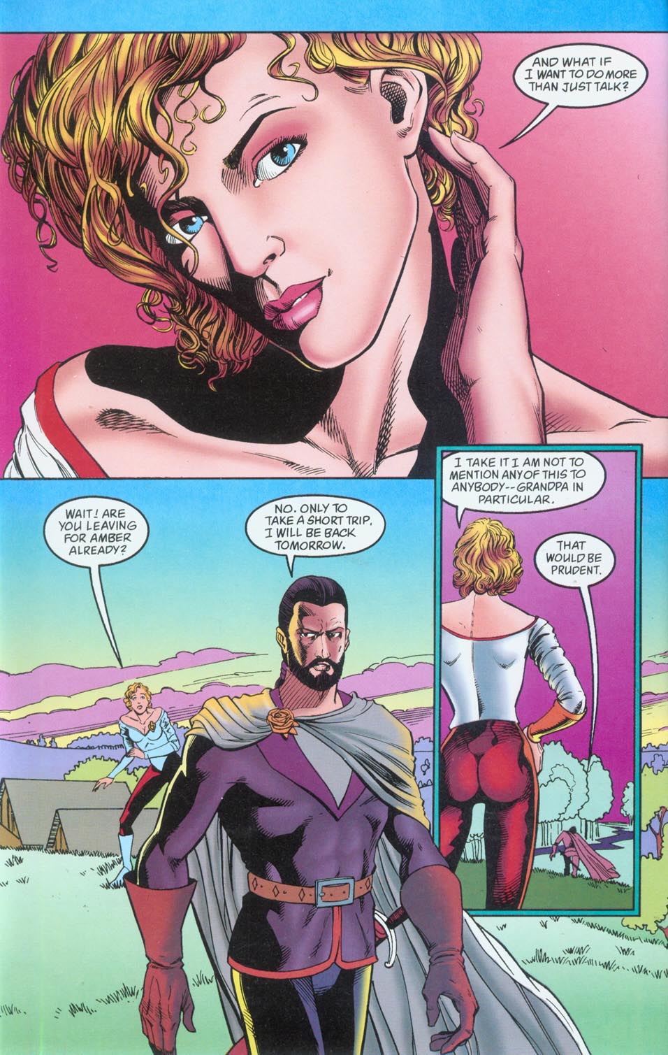 Read online Roger Zelazny's Amber: The Guns of Avalon comic -  Issue #2 - 38