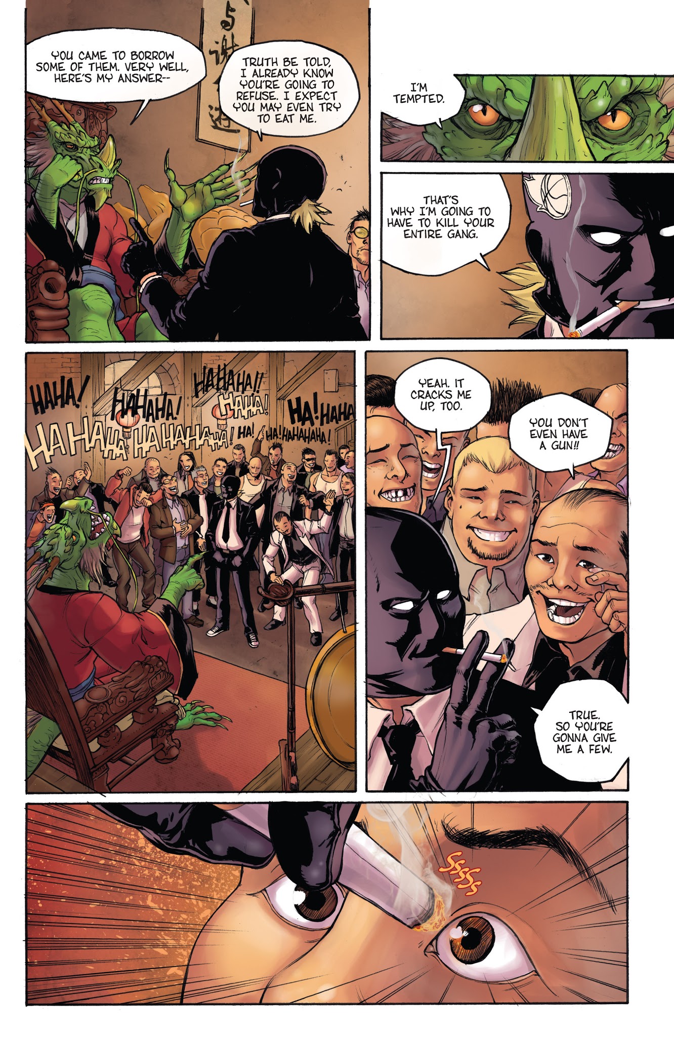 Read online Bad Ass comic -  Issue # TPB - 18