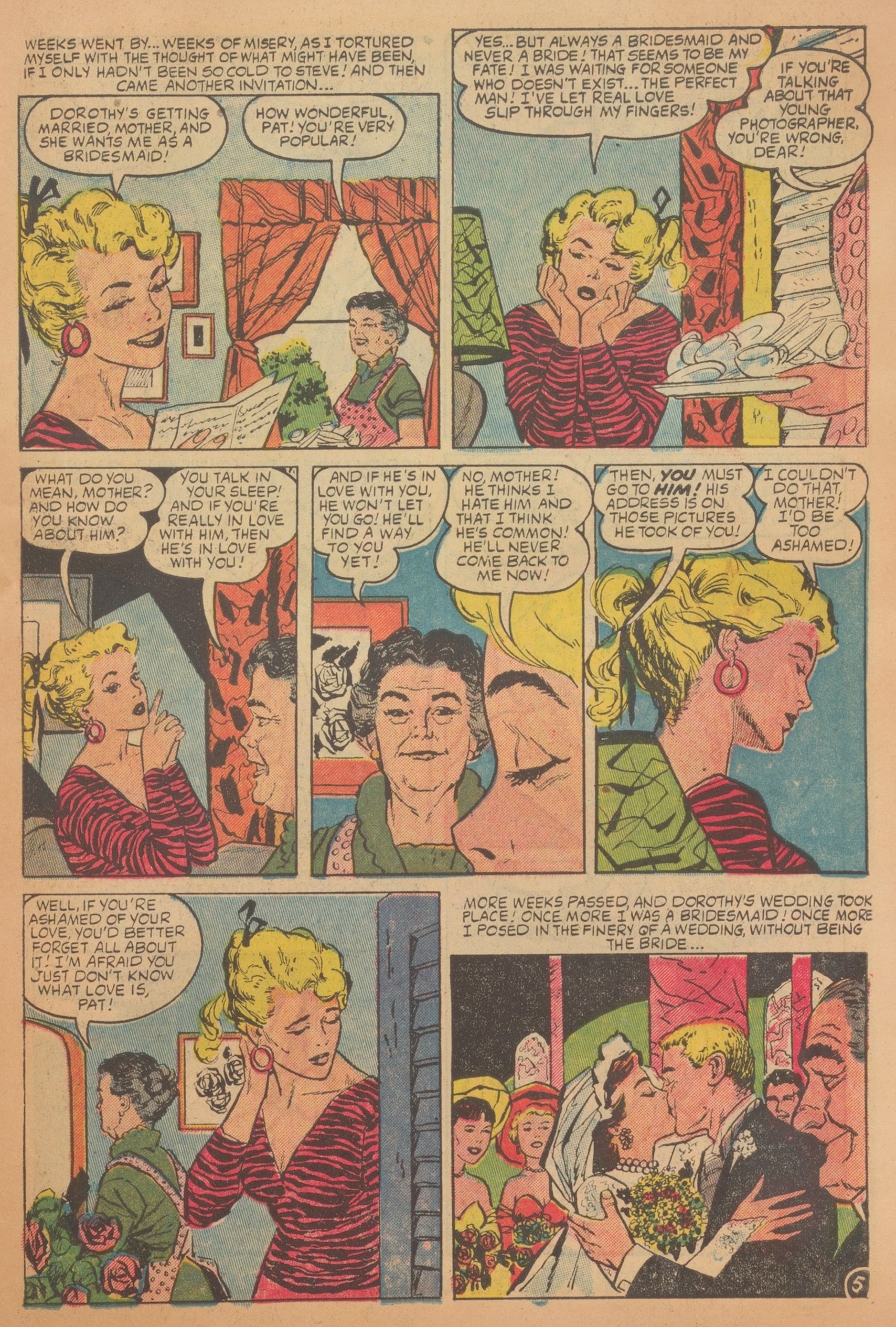 Read online Love Romances comic -  Issue #45 - 7