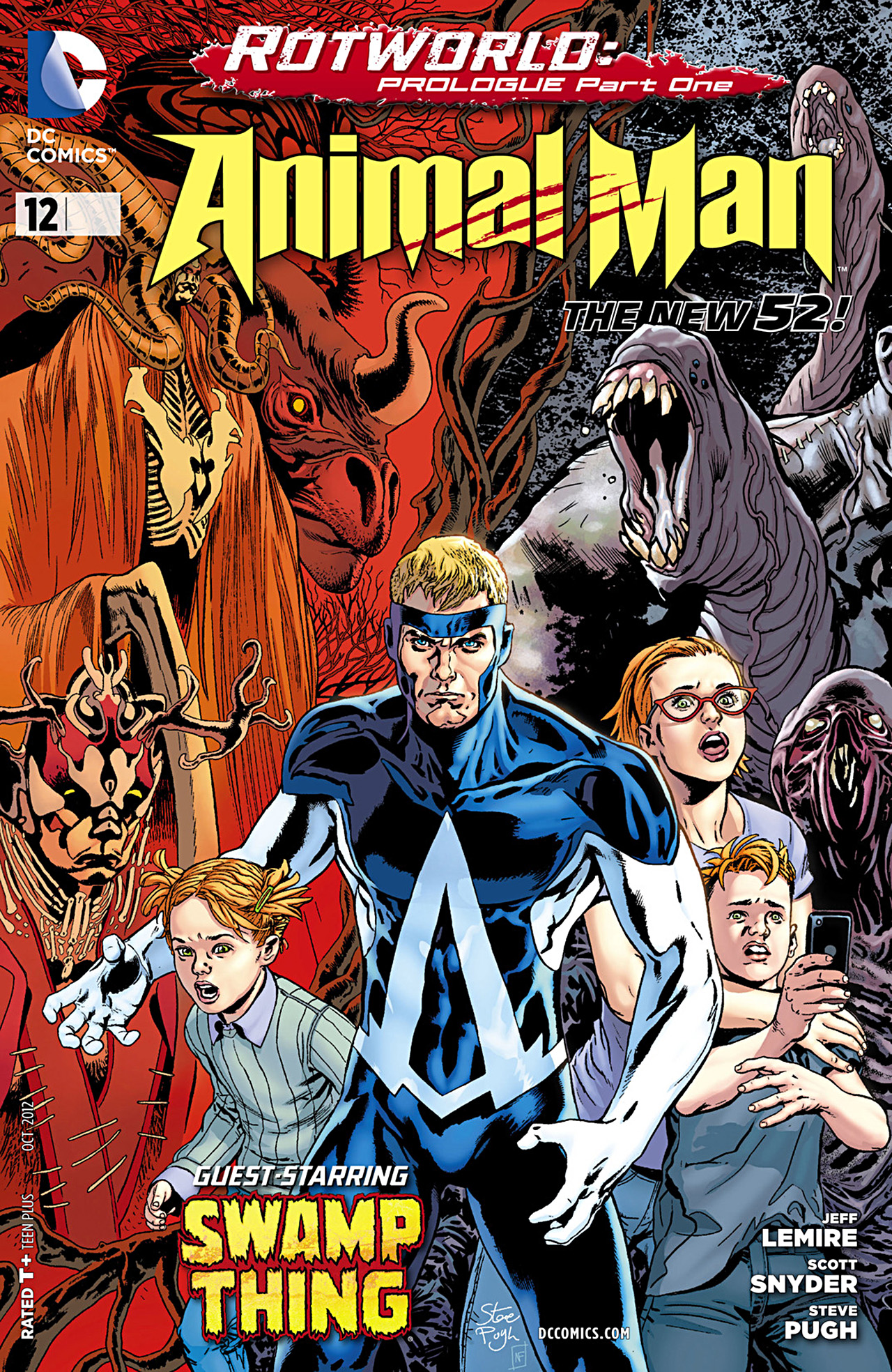 Read online Animal Man (2011) comic -  Issue #12 - 1