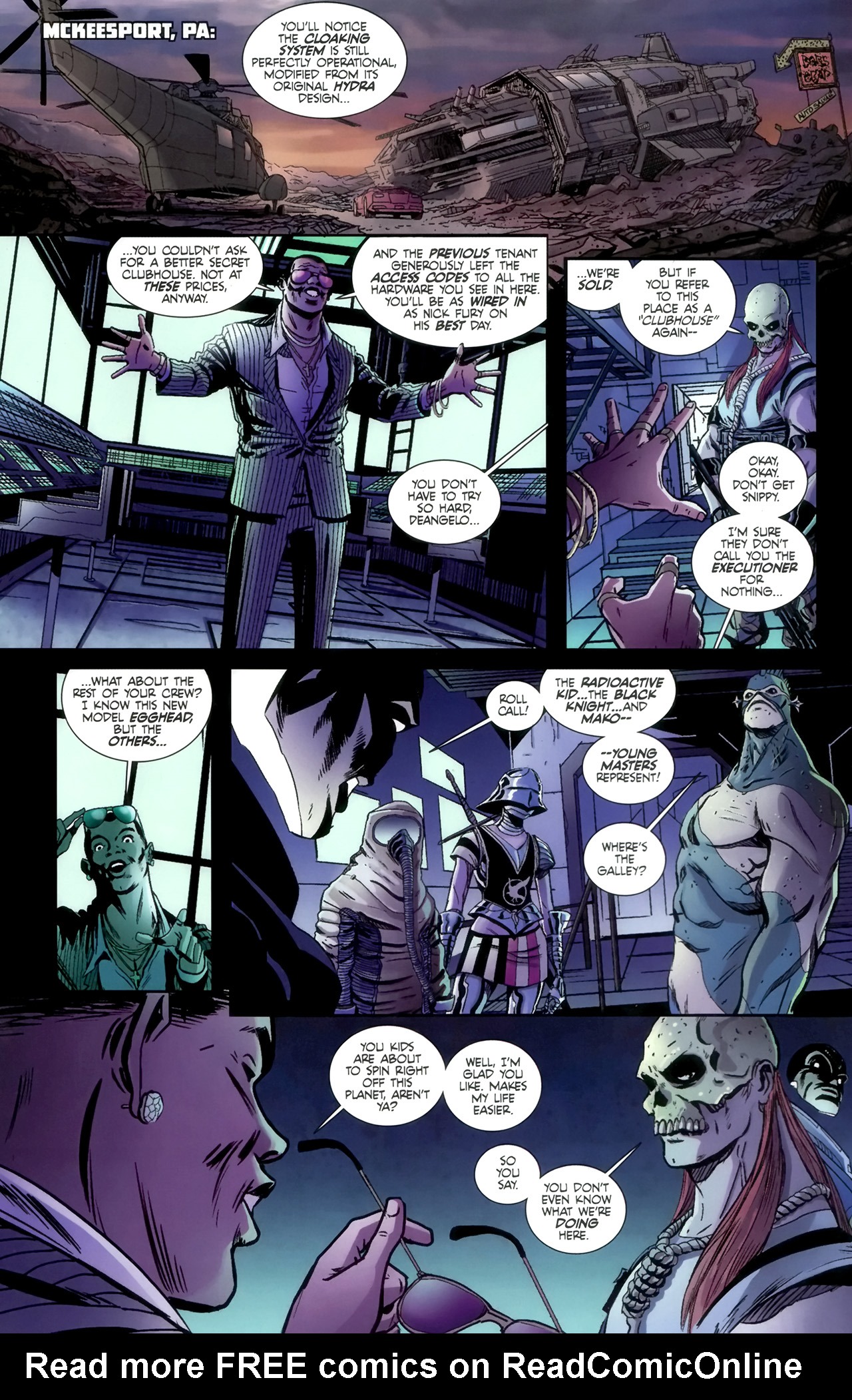 Read online Vengeance comic -  Issue #2 - 6