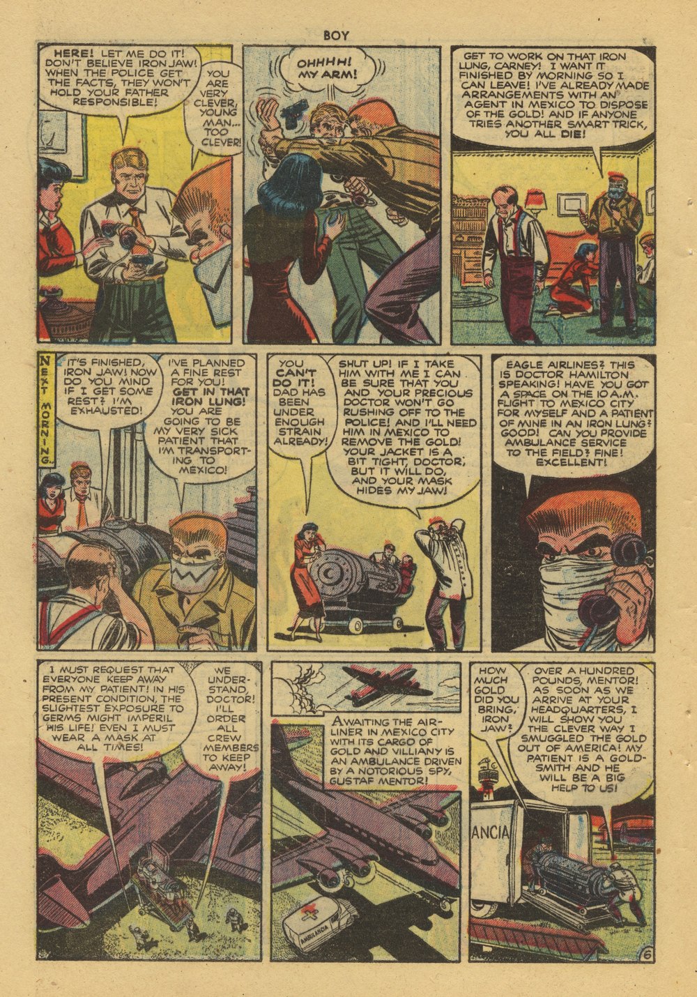 Read online Boy Comics comic -  Issue #68 - 8