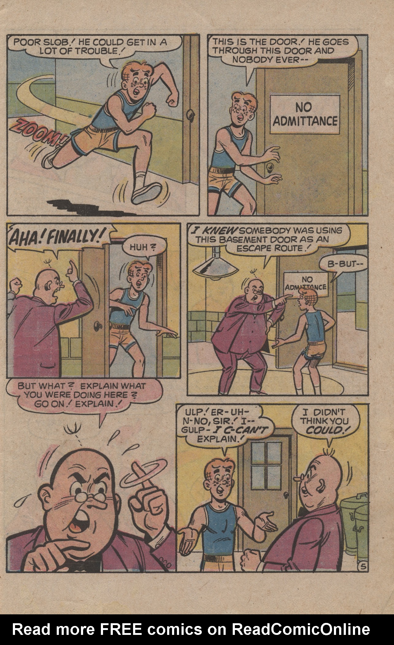 Read online Reggie and Me (1966) comic -  Issue #85 - 7