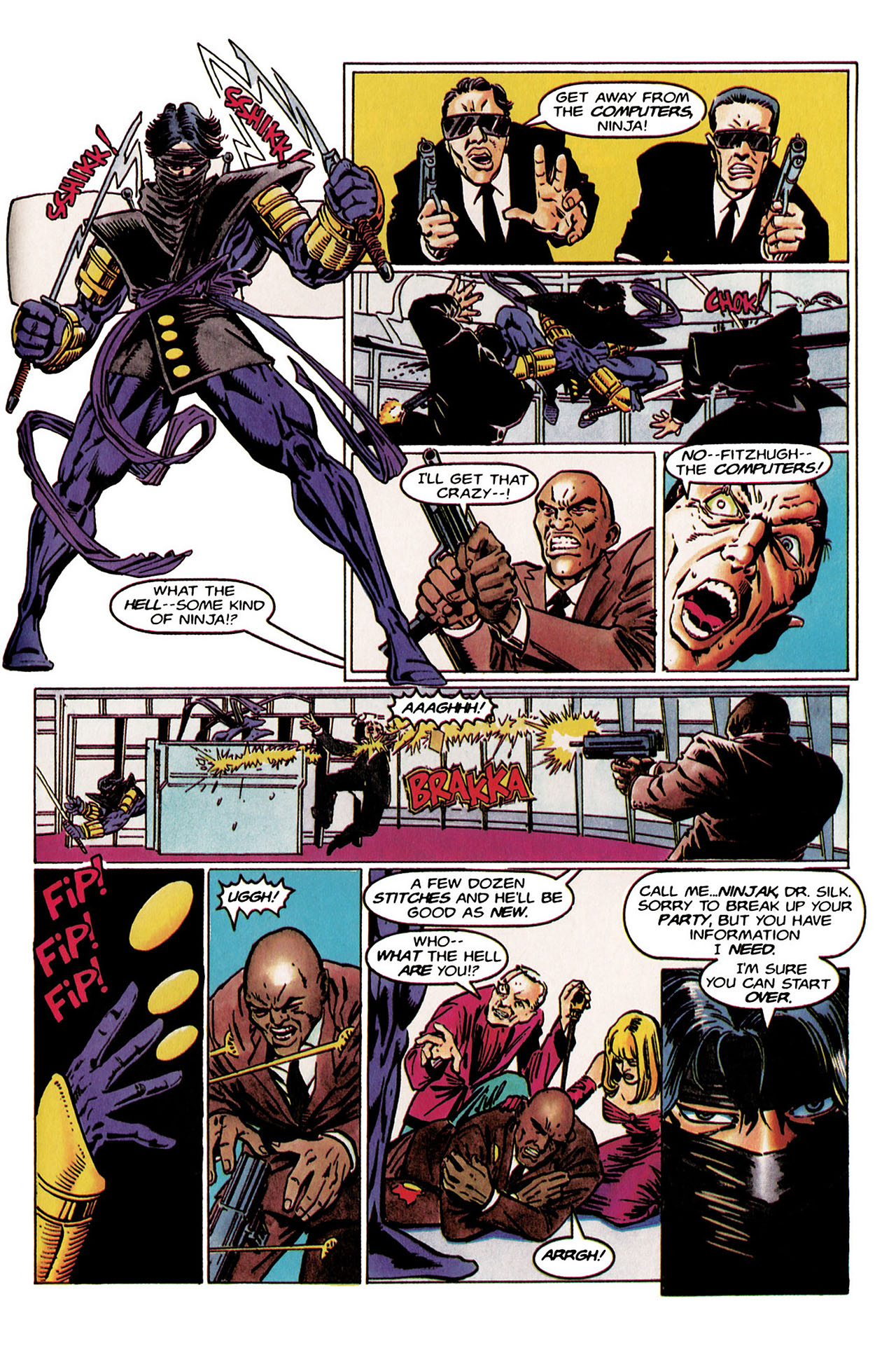 Read online Ninjak (1994) comic -  Issue #00 - 24