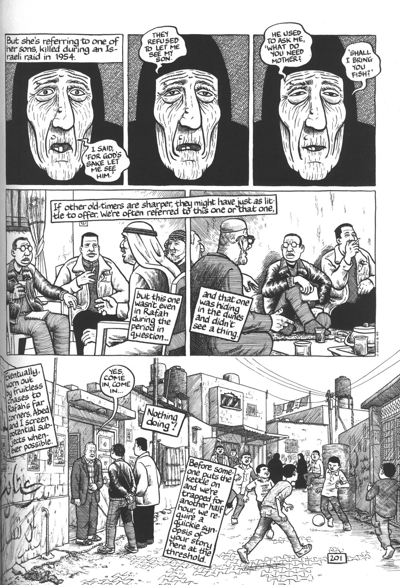 Read online Footnotes in Gaza comic -  Issue # TPB - 220