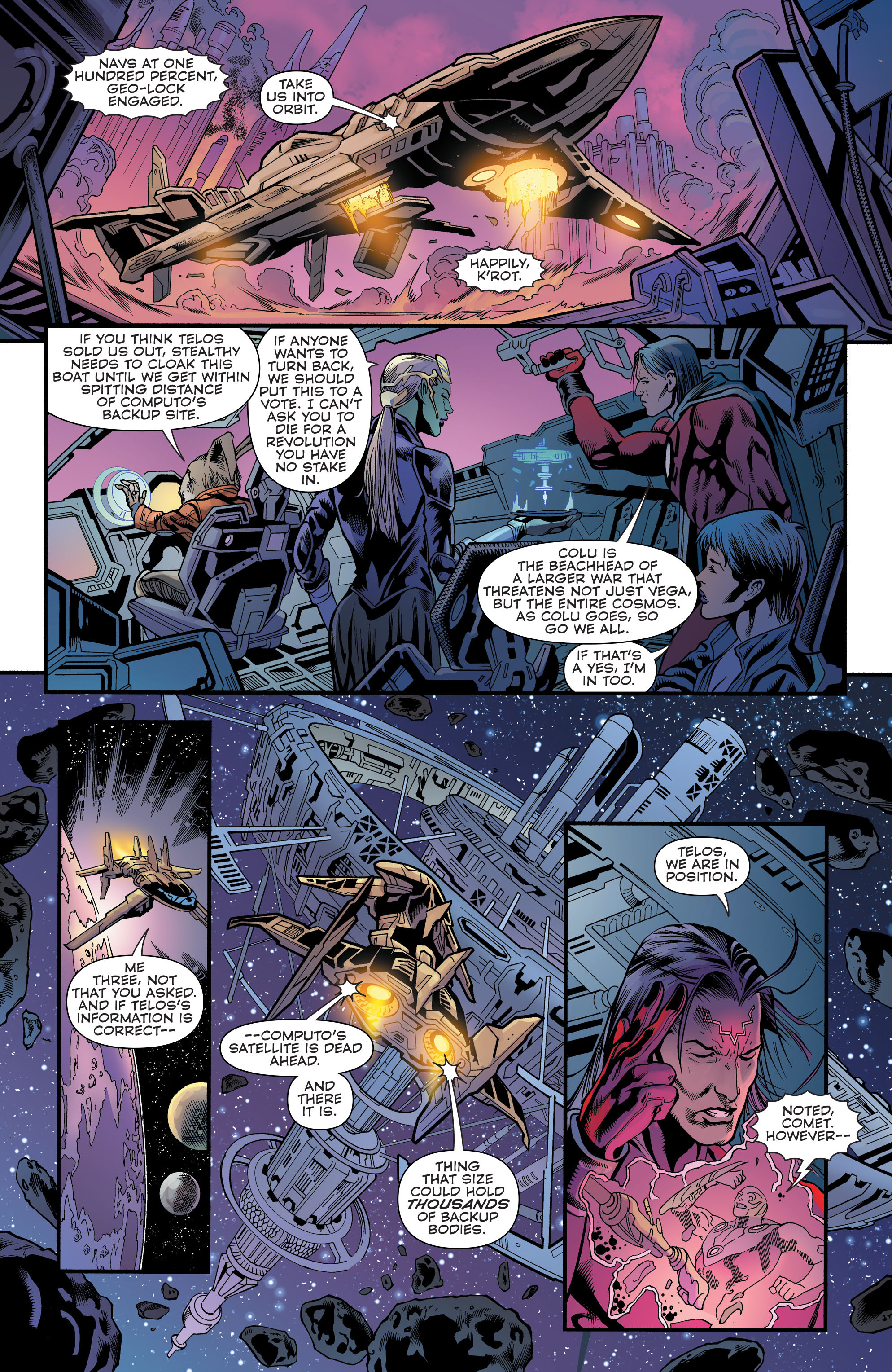 Read online Telos comic -  Issue #4 - 12