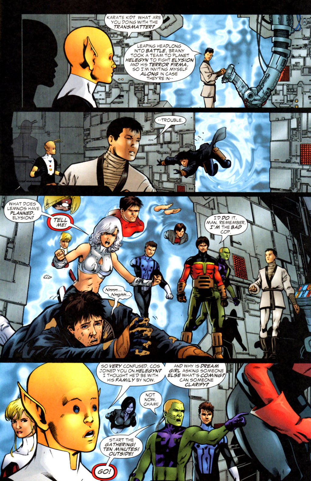 Read online Legion of Super-Heroes (2005) comic -  Issue #10 - 2