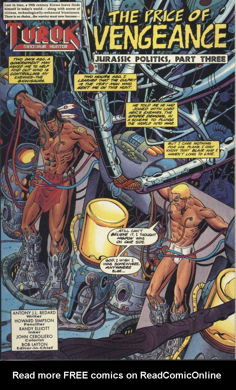 Read online Turok, Dinosaur Hunter (1993) comic -  Issue #19 - 3