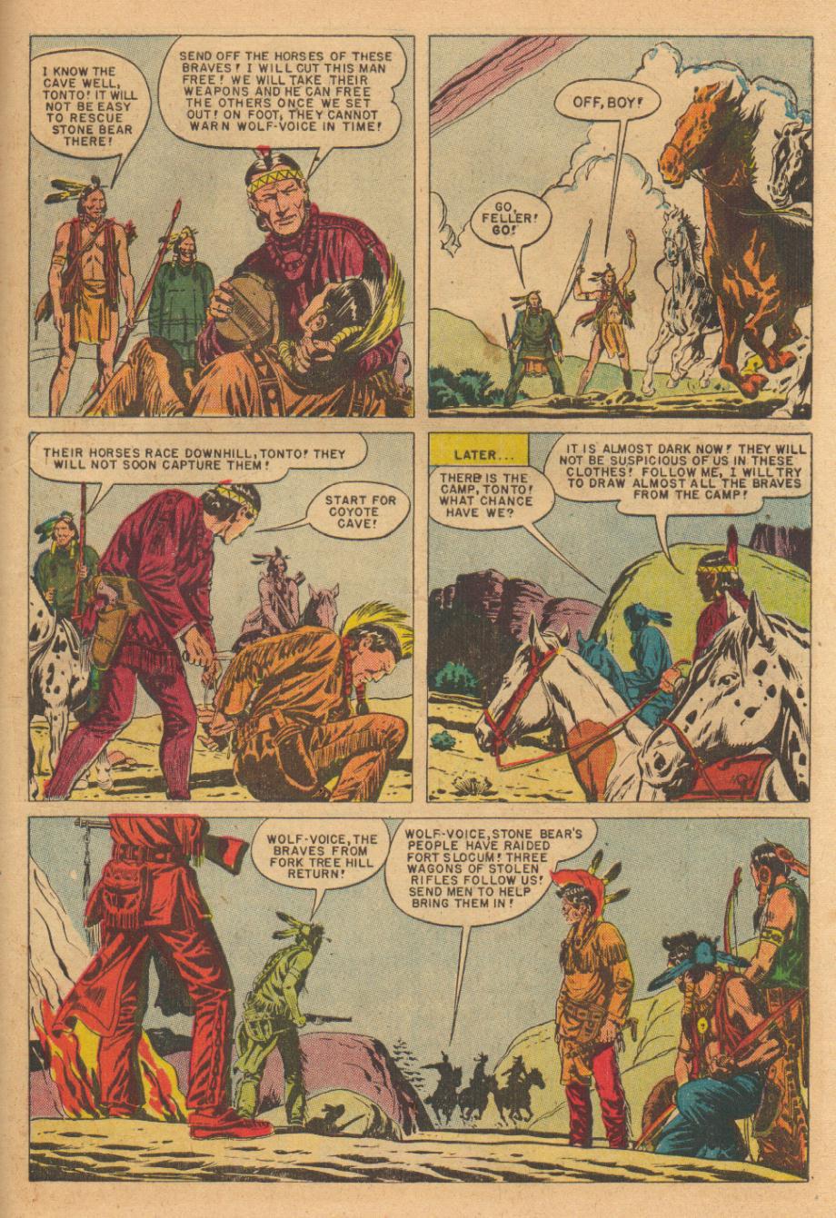 Read online Lone Ranger's Companion Tonto comic -  Issue #12 - 31