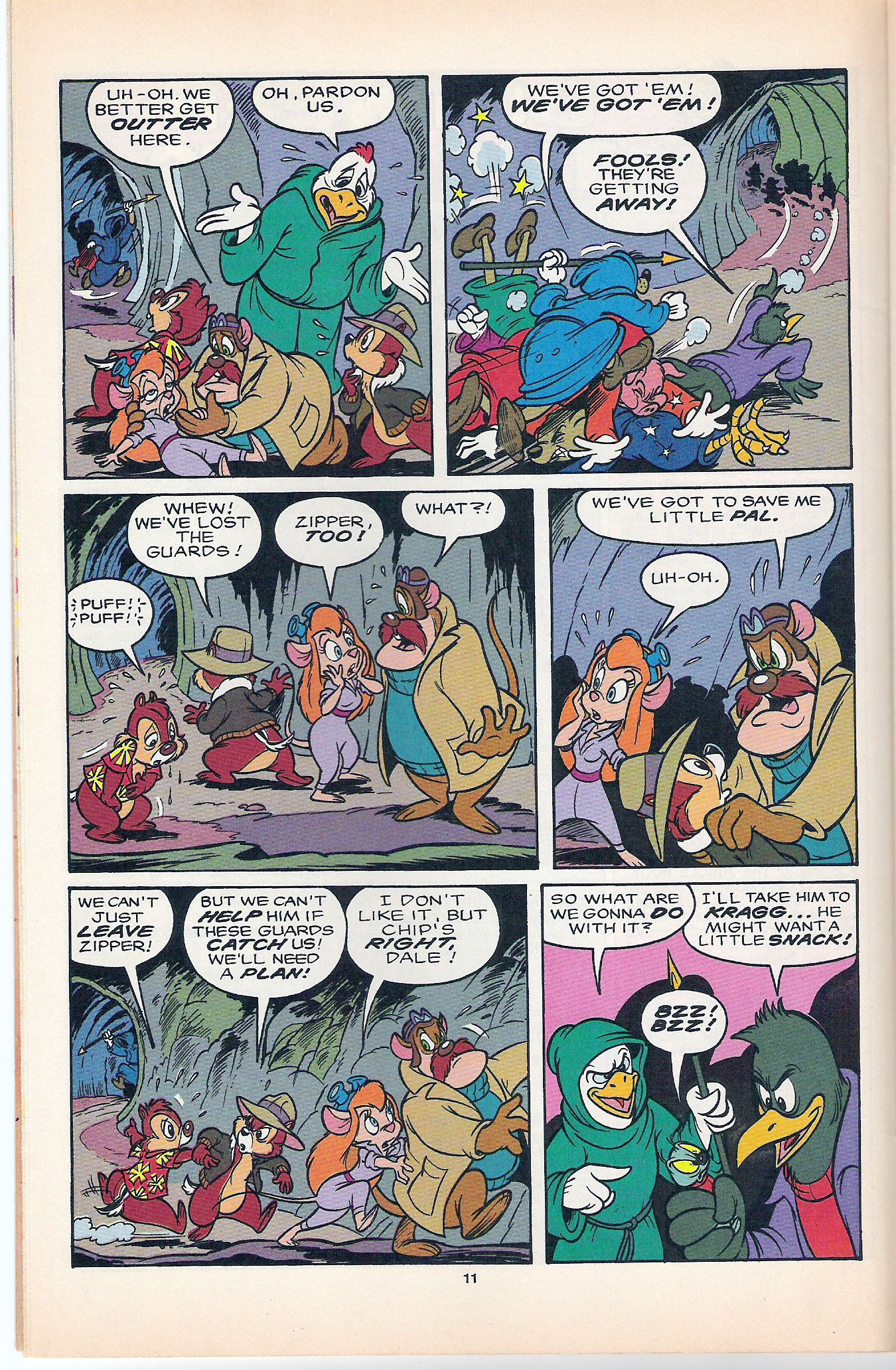 Read online Disney's Chip 'N Dale Rescue Rangers comic -  Issue #5 - 16