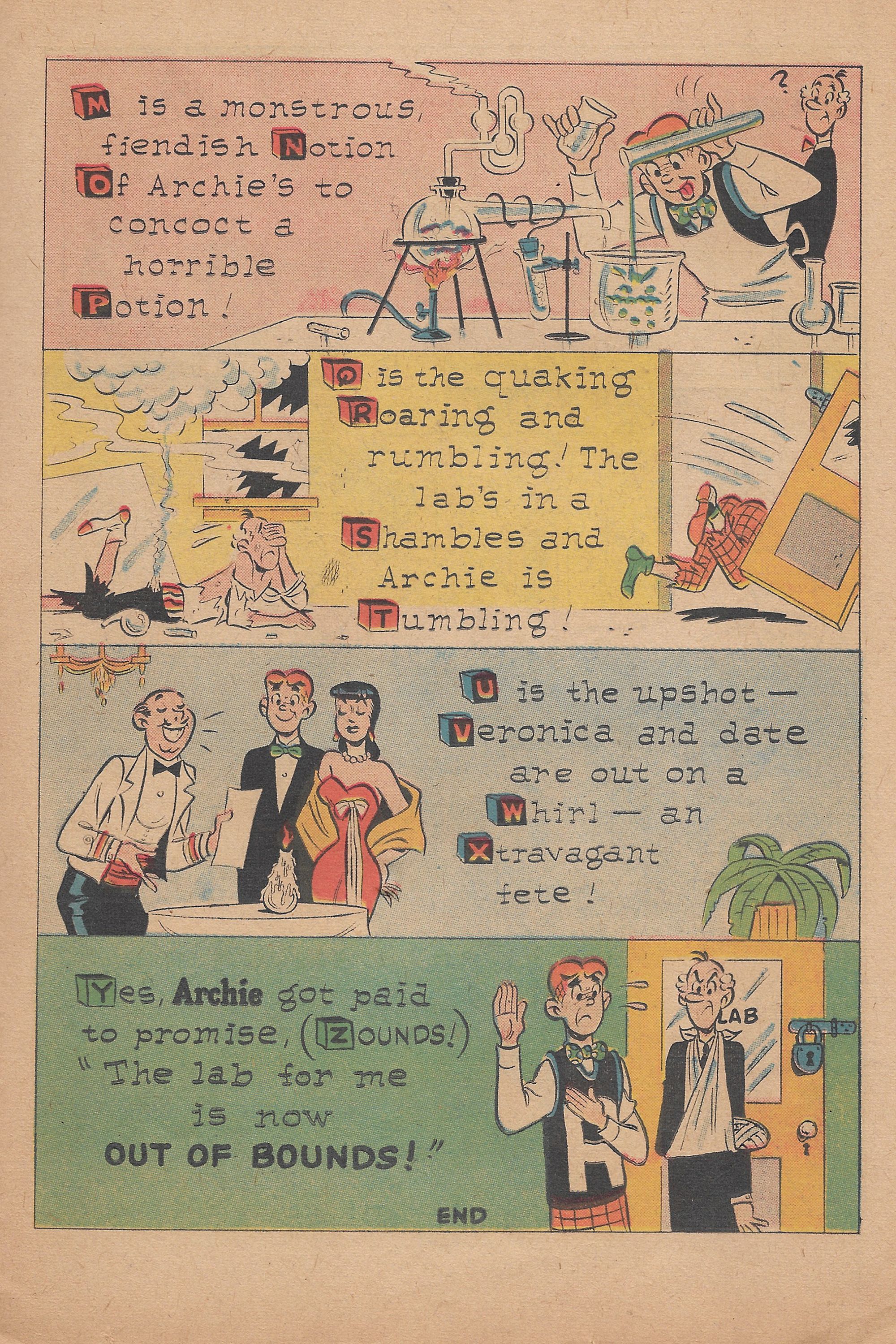 Read online Archie's Joke Book Magazine comic -  Issue #35 - 23