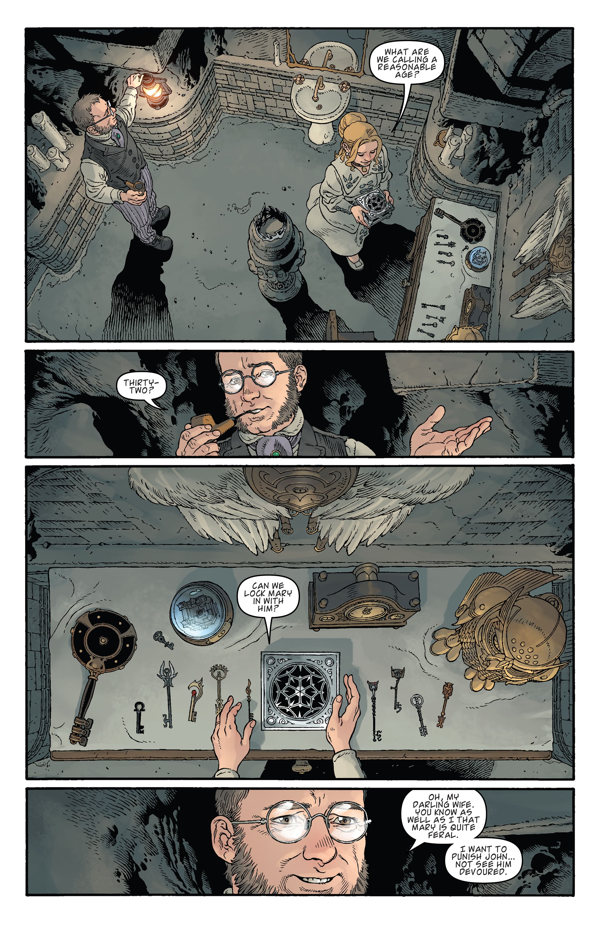 Read online Locke & Key: ...In Pale Battalions Go… comic -  Issue #1 - 19