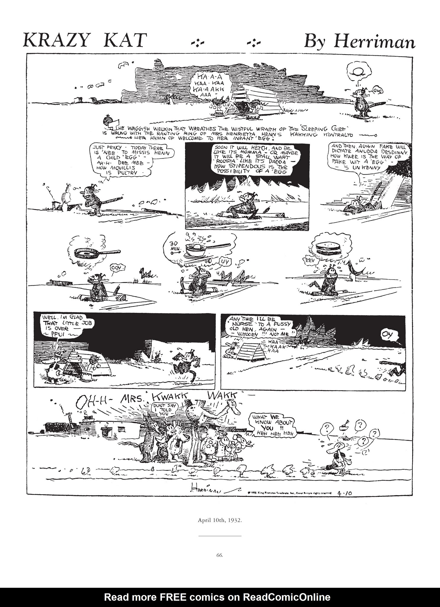 Read online Krazy & Ignatz comic -  Issue # TPB 7 - 63