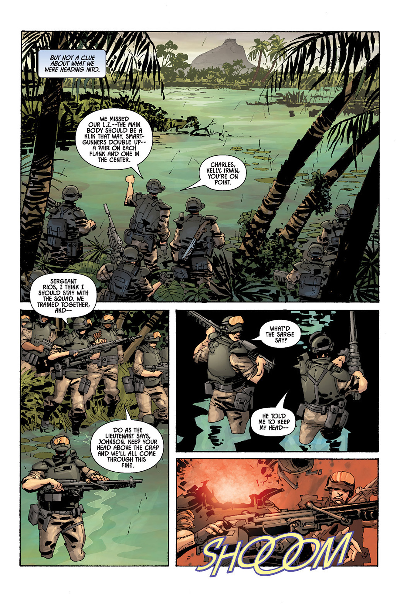 Read online Aliens vs. Predator: Three World War comic -  Issue #5 - 18