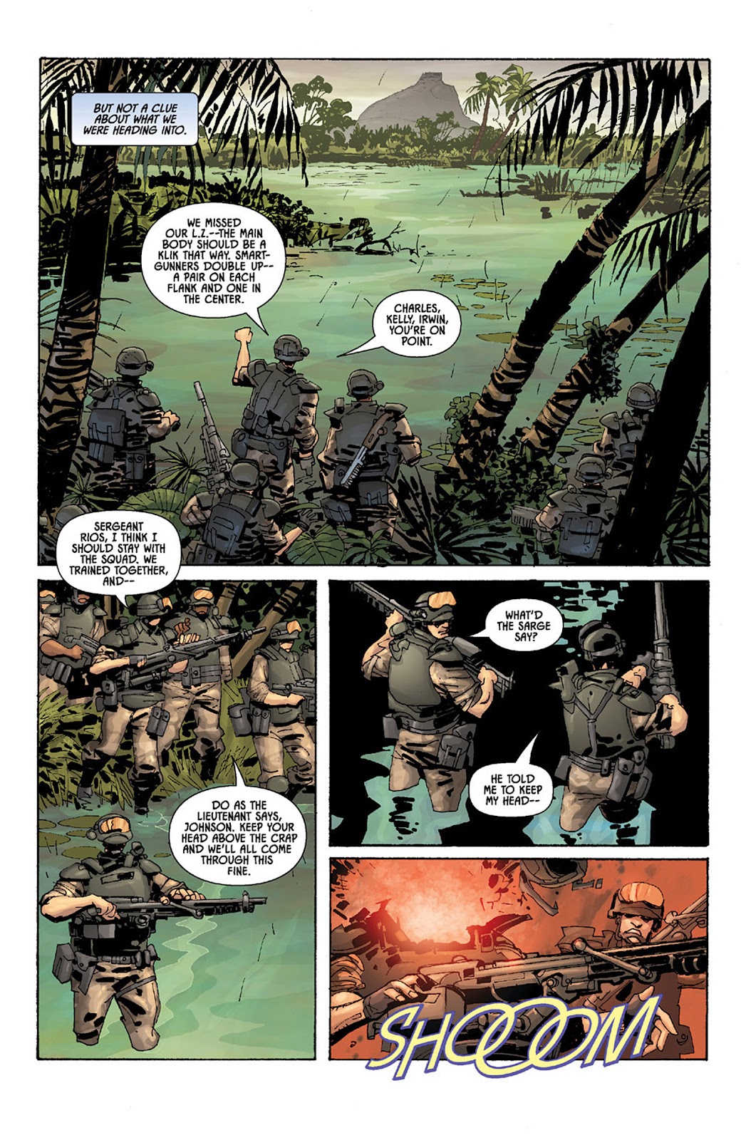 Aliens vs. Predator: Three World War issue 5 - Page 18