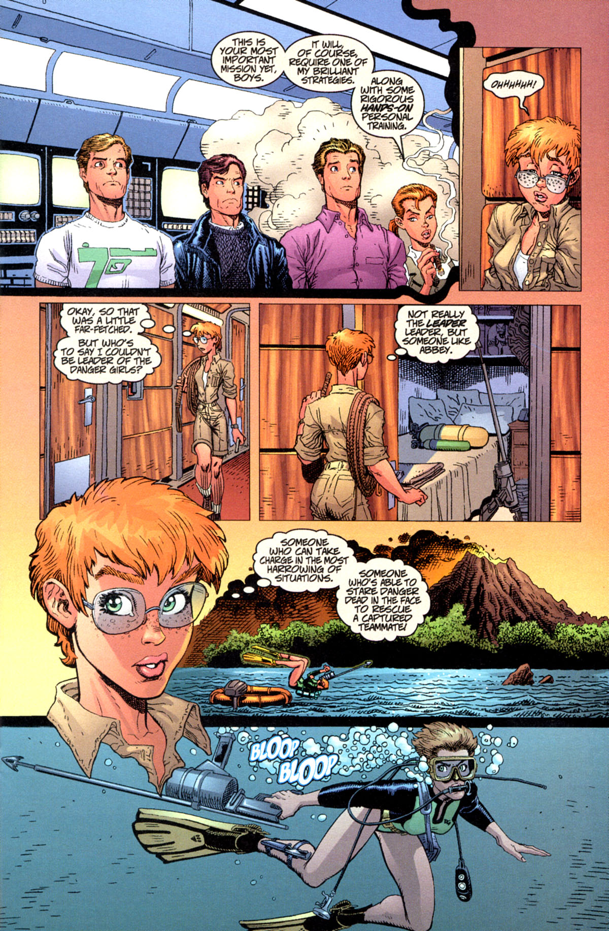 Read online Danger Girl Special comic -  Issue # Full - 30