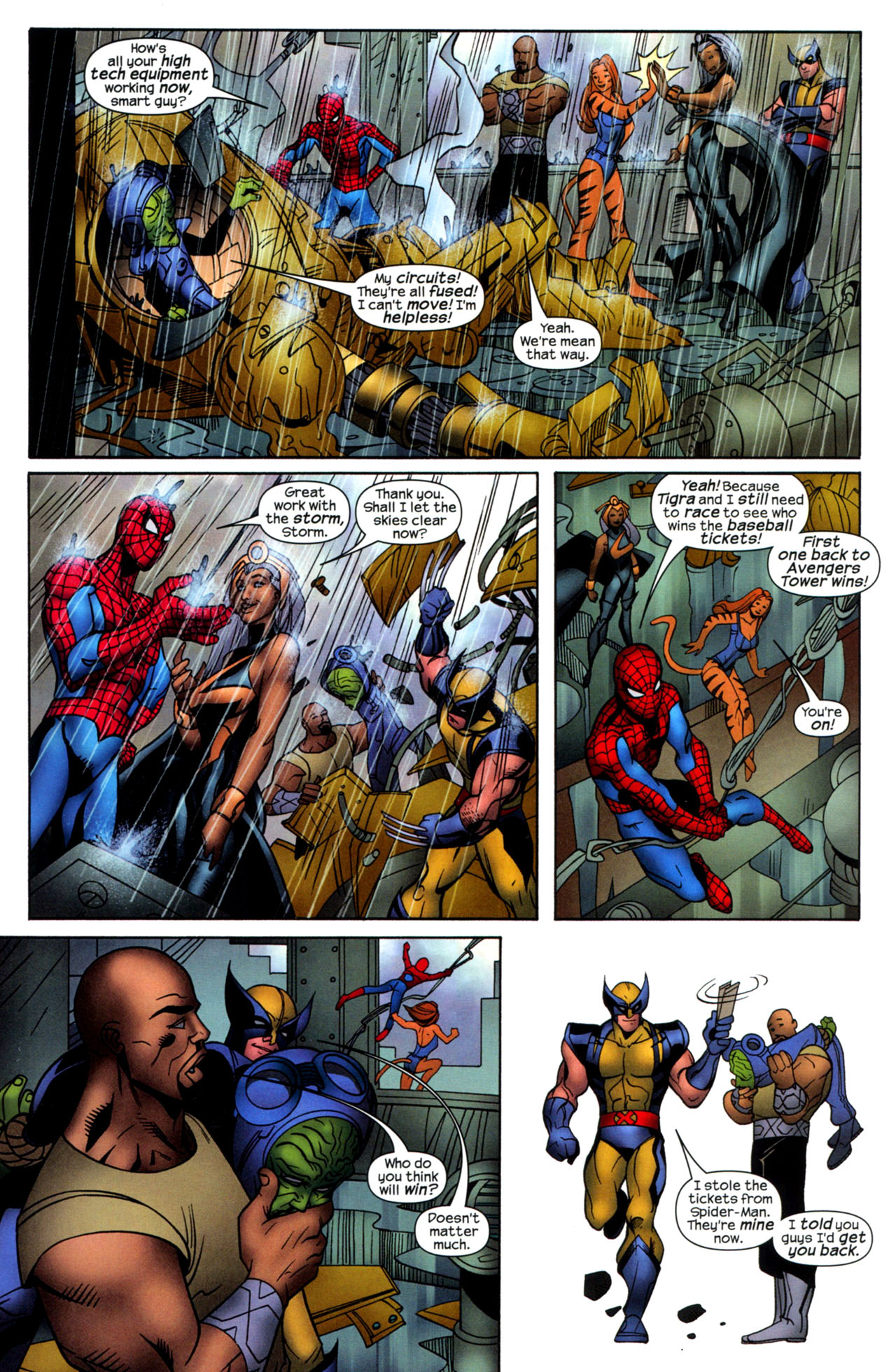 Read online Marvel Adventures The Avengers comic -  Issue #39 - 22