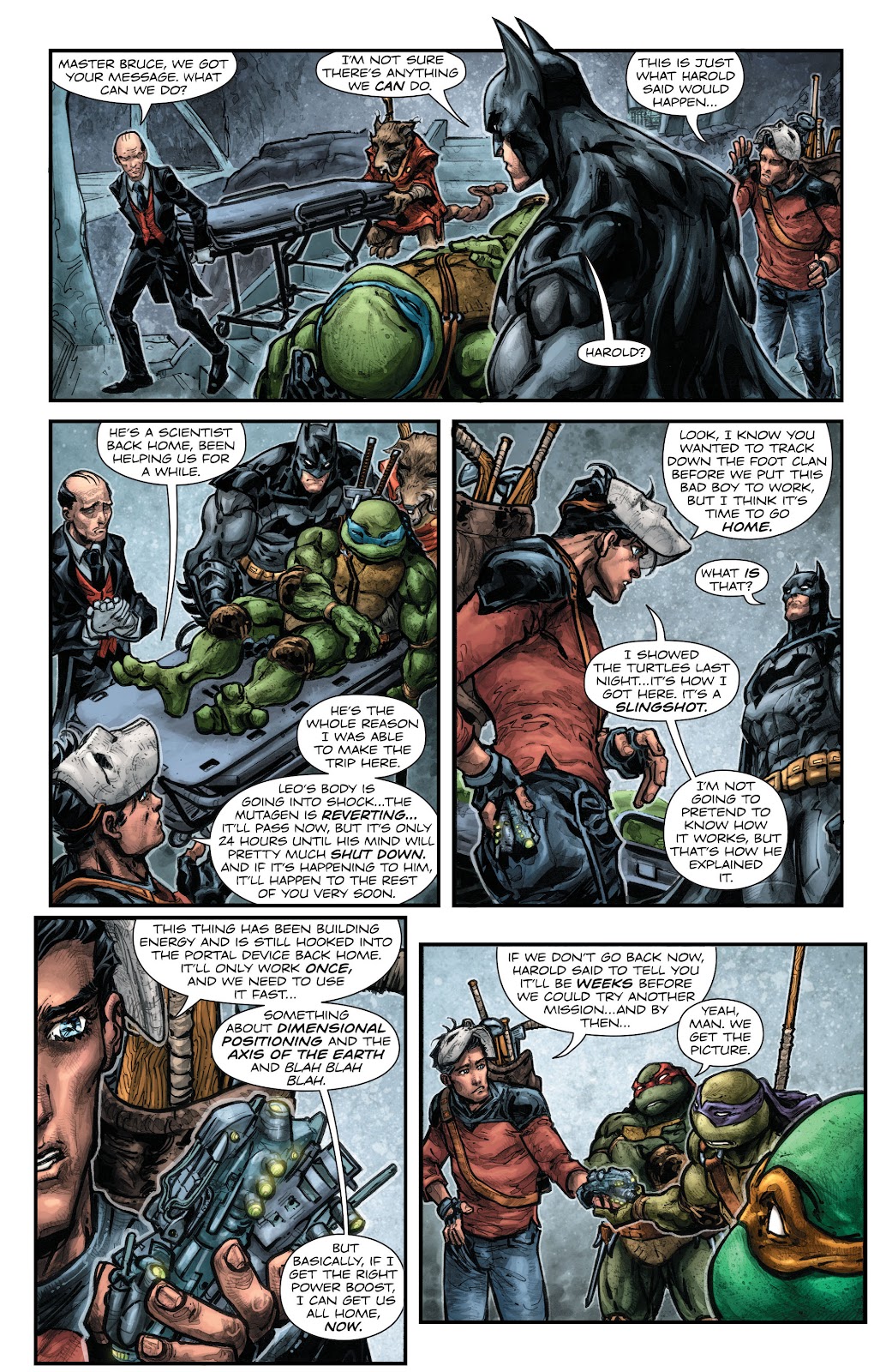 Batman/Teenage Mutant Ninja Turtles issue 5 - Page 15