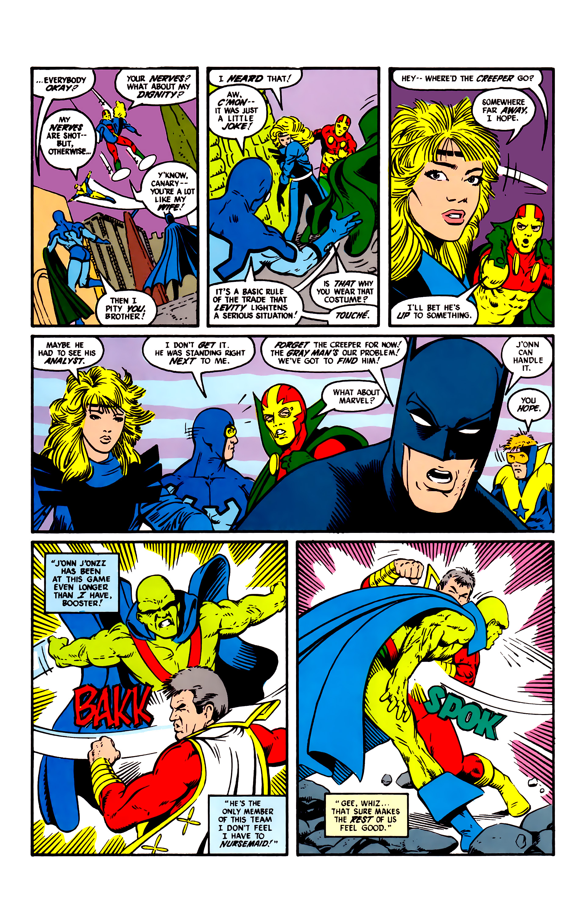 Read online Justice League (1987) comic -  Issue #6 - 11